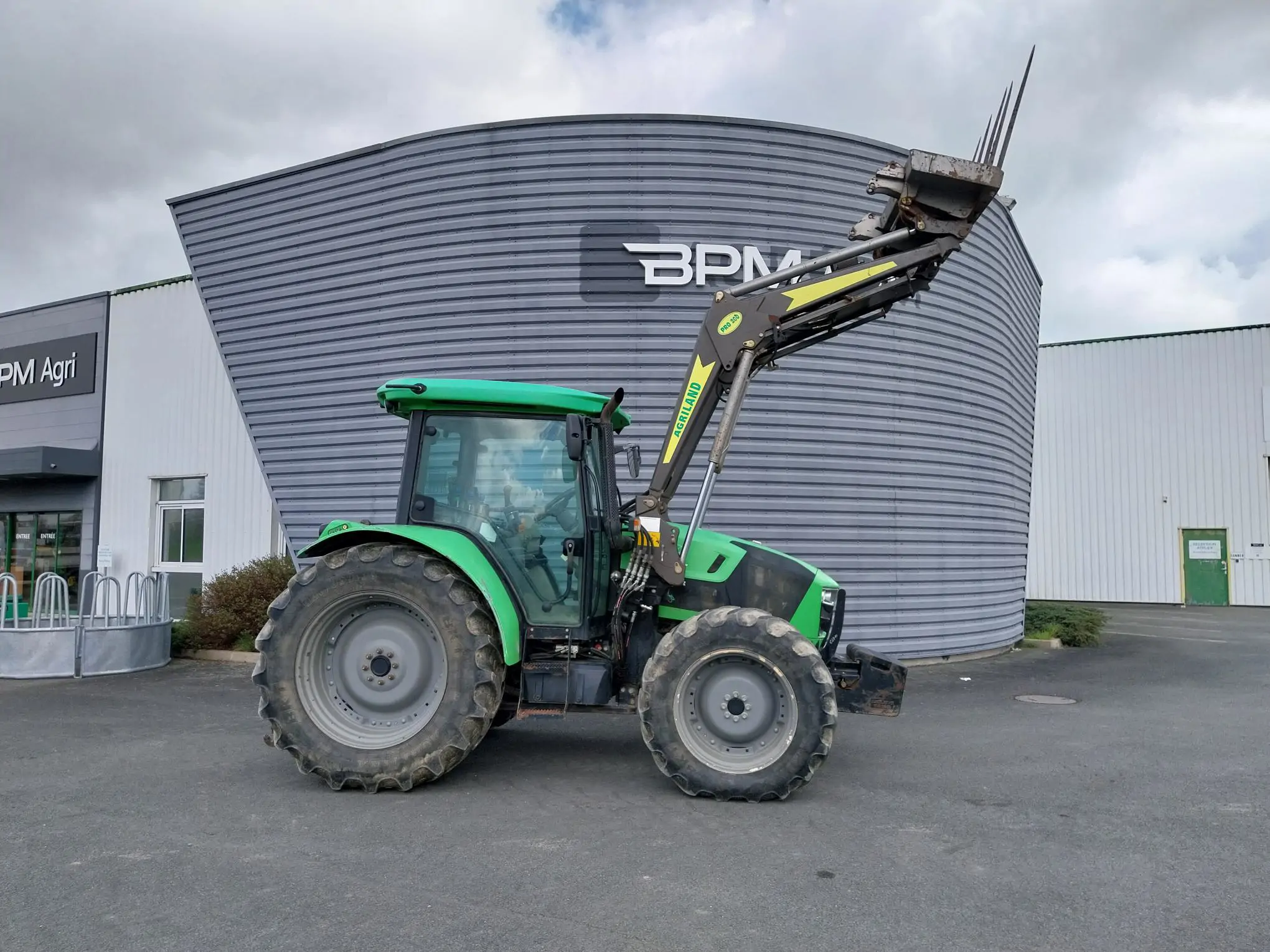 Image DEUTZ TRACTEUR CHARGEUR FAHR 5100 C