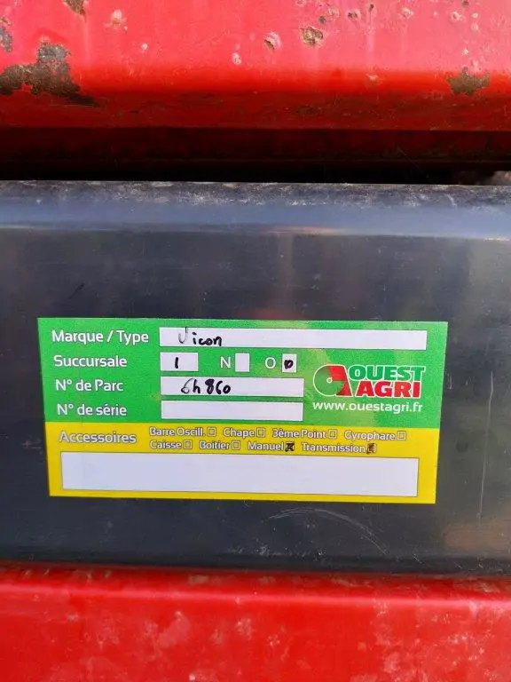 Image VICON AUTOCHARGEUSE VICON ROTEX 402