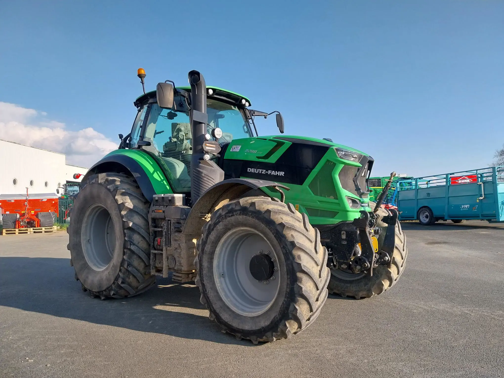 Image DEUTZ TRACTEUR 8280TTV