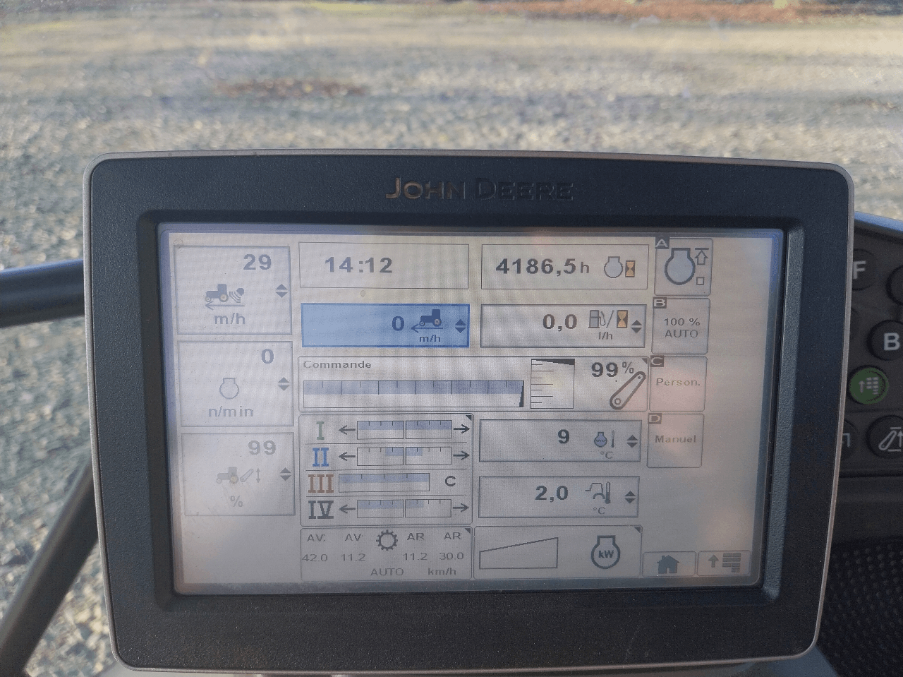 Image JOHN DEERE TRACTEUR 6210R