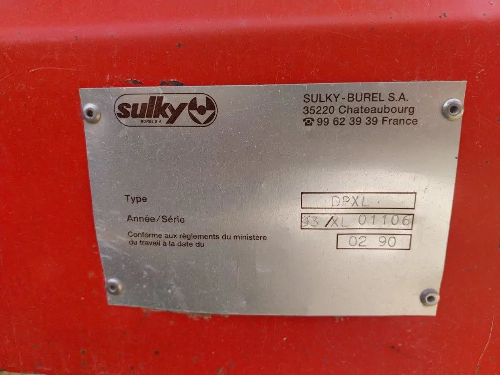 Image SULKY DISTRIBUTEUR ENGRAIS SULKY OCC