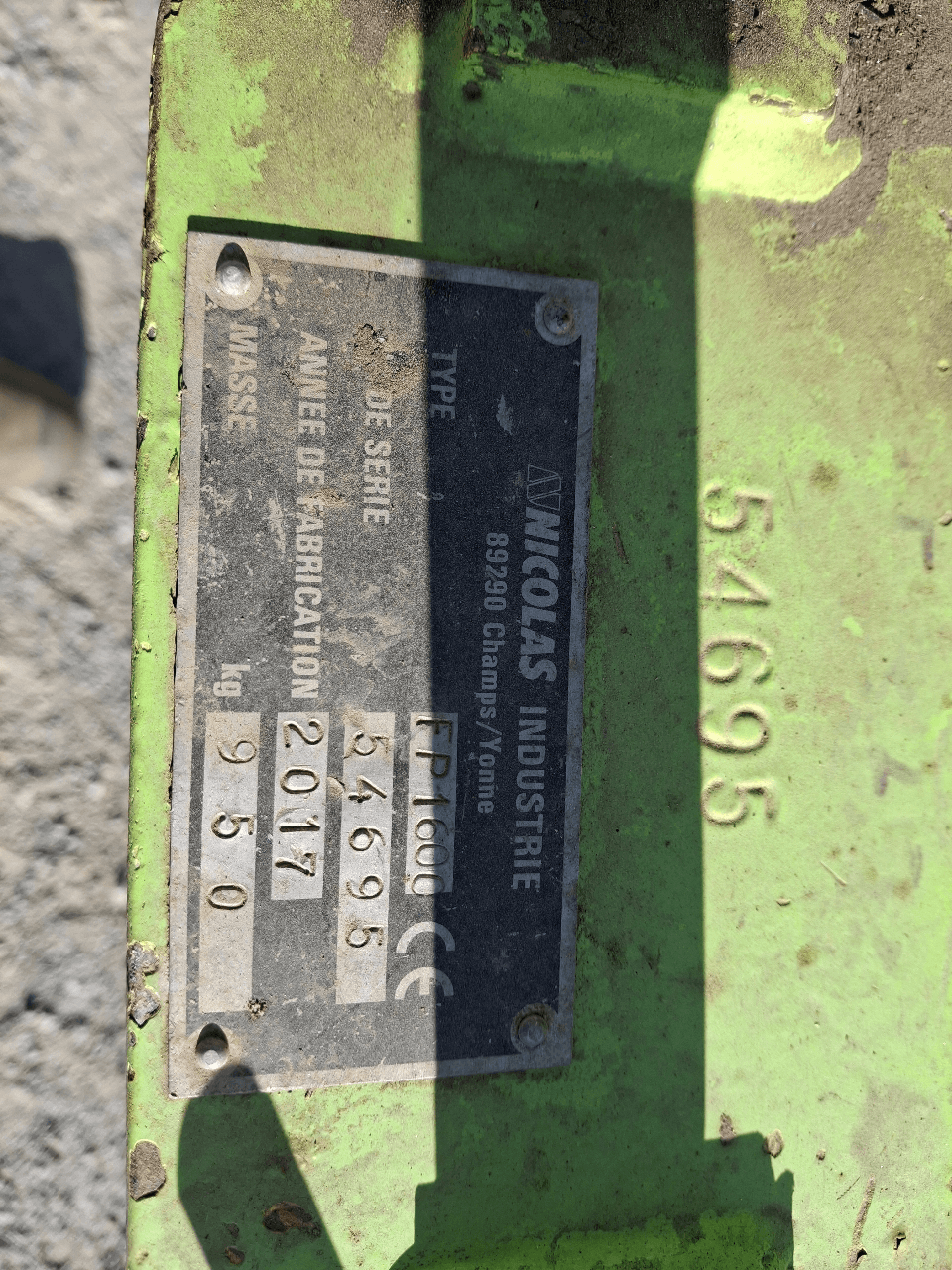 Image NICOLAS BROYEUR ACCOTEMENT OCCASION