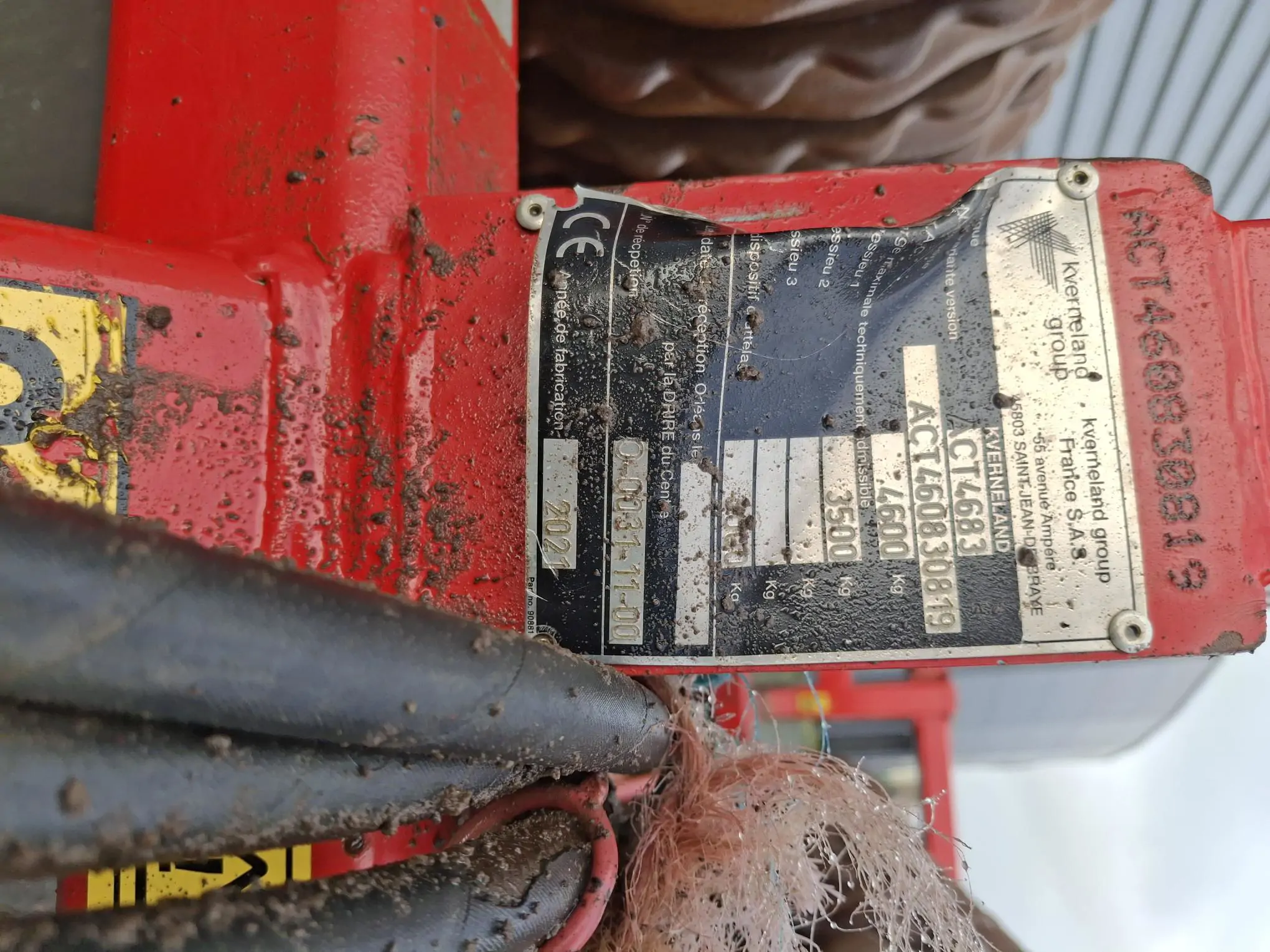 Image KVERNELAND ROULEAU OCCASION ACTIROLL 830