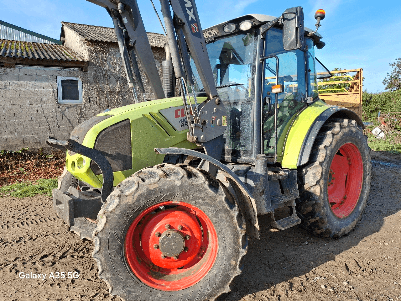 Image CLAAS TRACTEUR CLAAS ARION 410