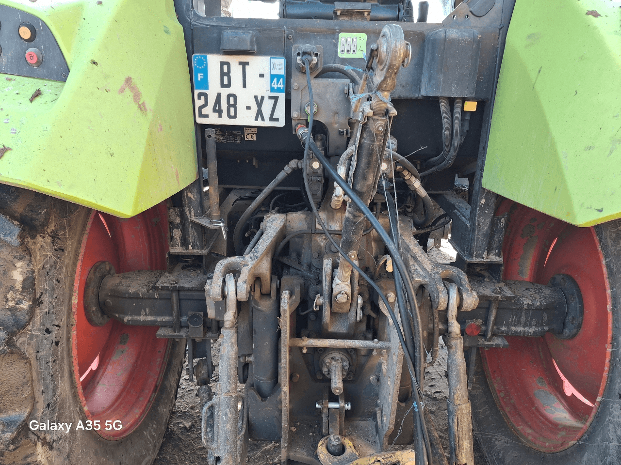 Image CLAAS TRACTEUR CLAAS ARION 410