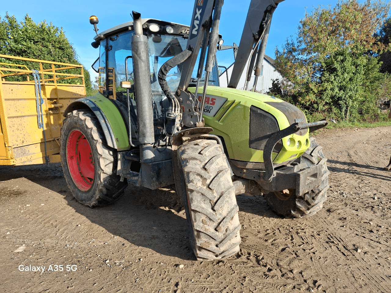 Image CLAAS TRACTEUR CLAAS ARION 410