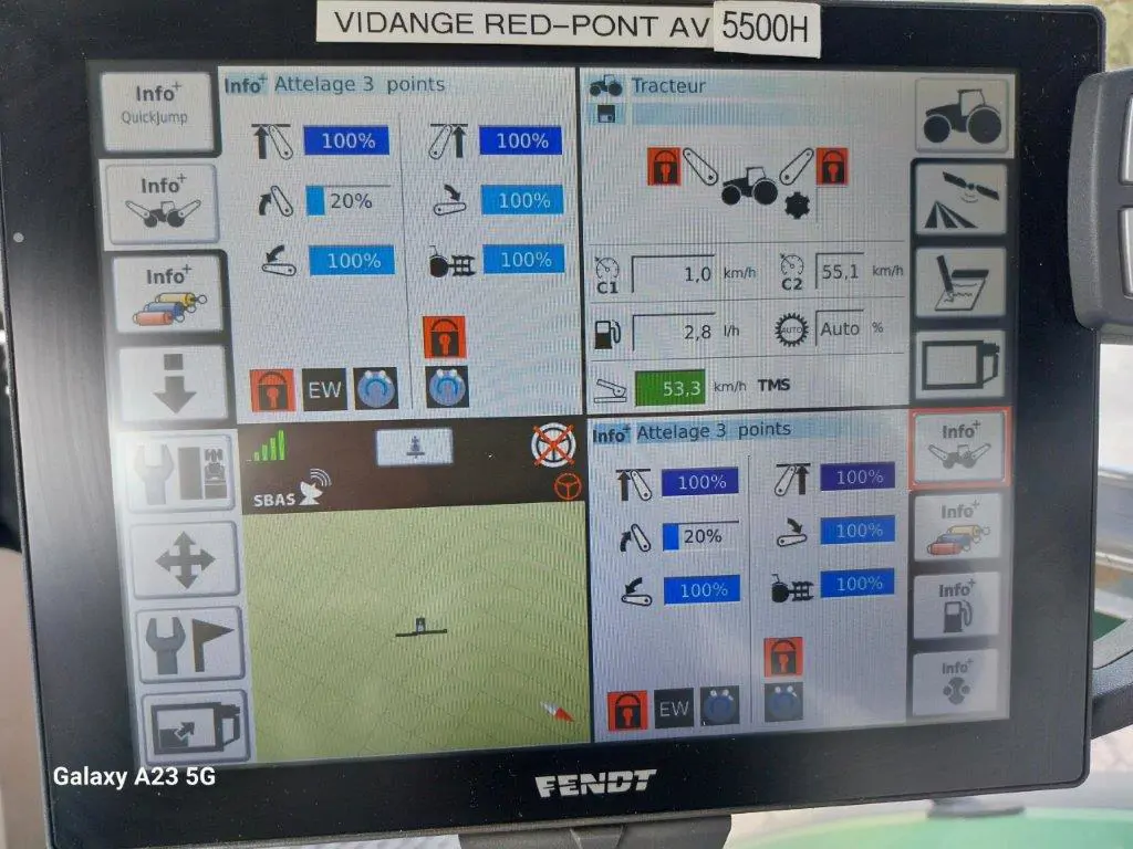 Image FENDT TRACTEUR 824 VARIO PROFI +