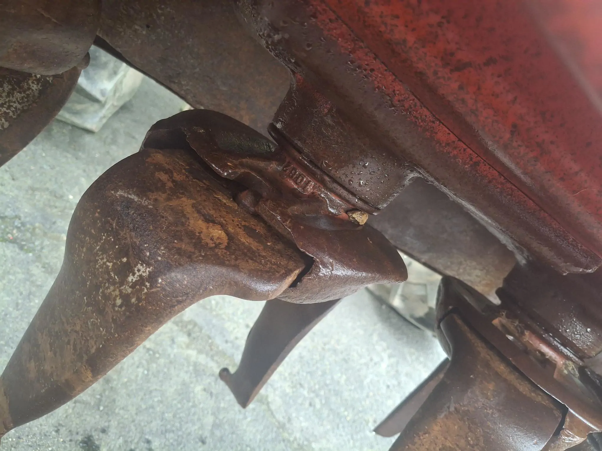 Image KUHN HERSE ROTATIVE HR 304D