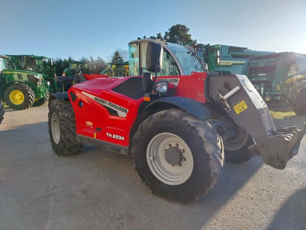 Photo MASSEY FERGUSON TELESCOPIQUE MF TH 6534