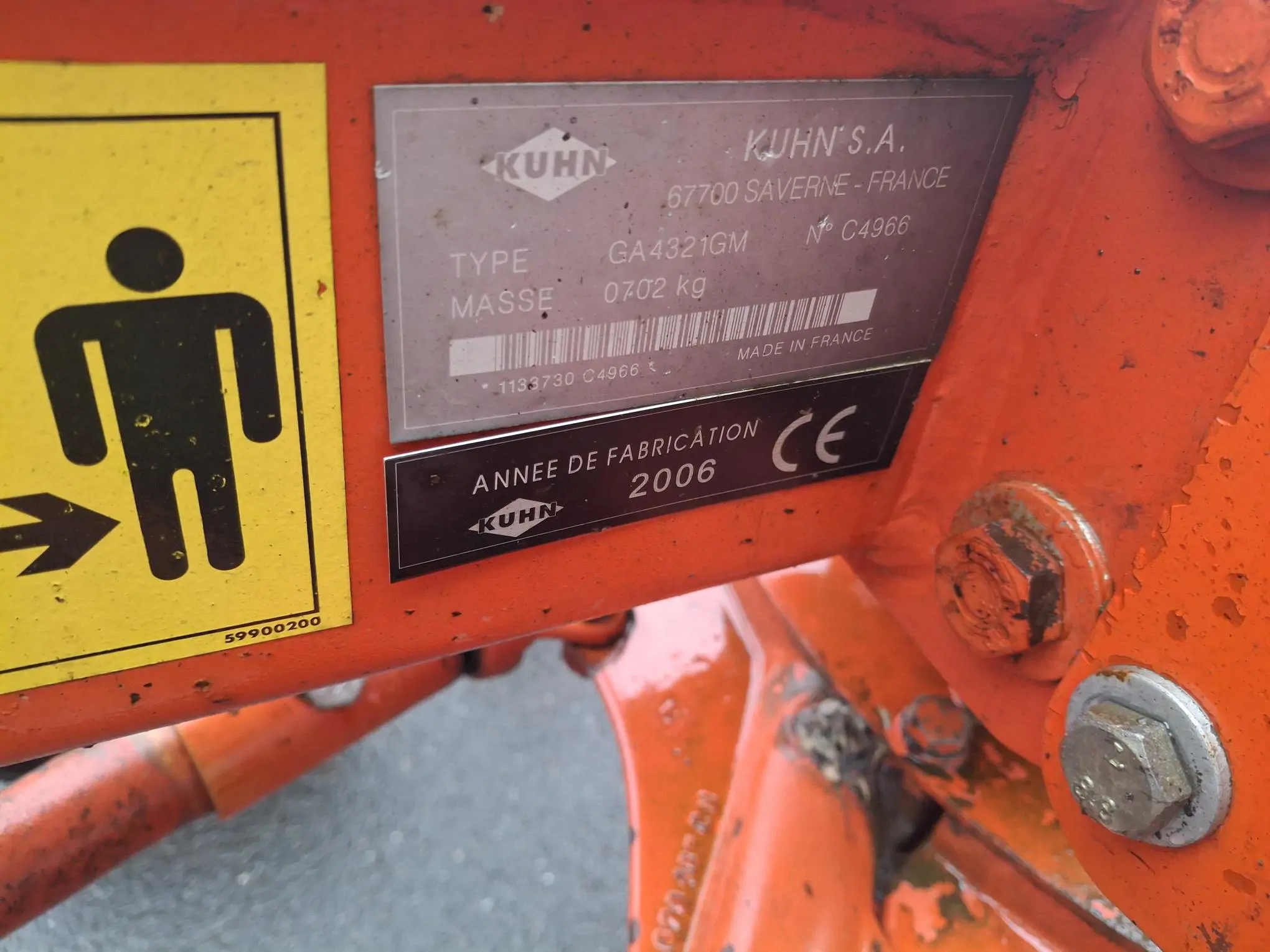 Image KUHN ANDAINEUR KUHN GA4321