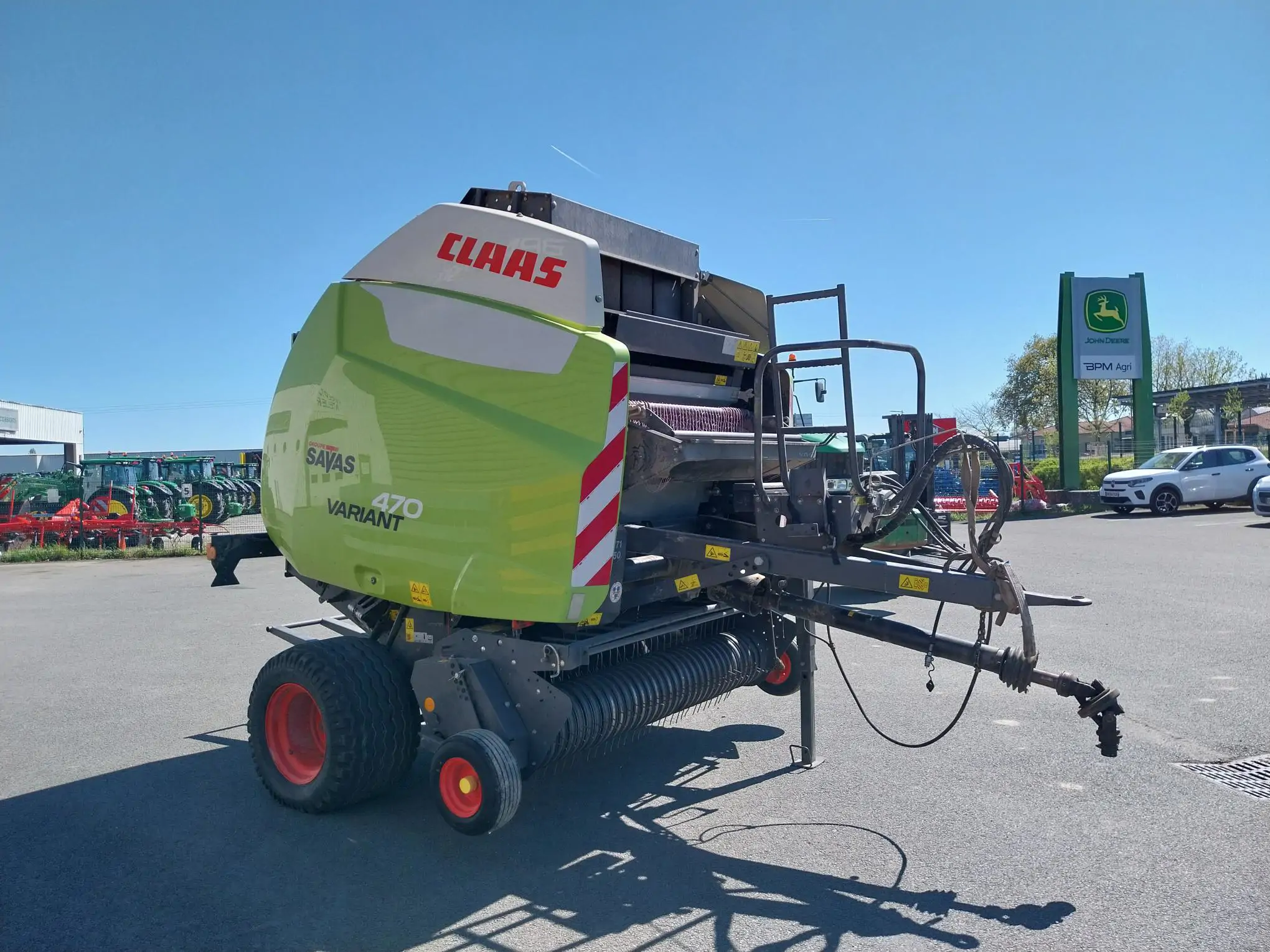 Image CLAAS PRESSE BALLES RONDES VARIANT