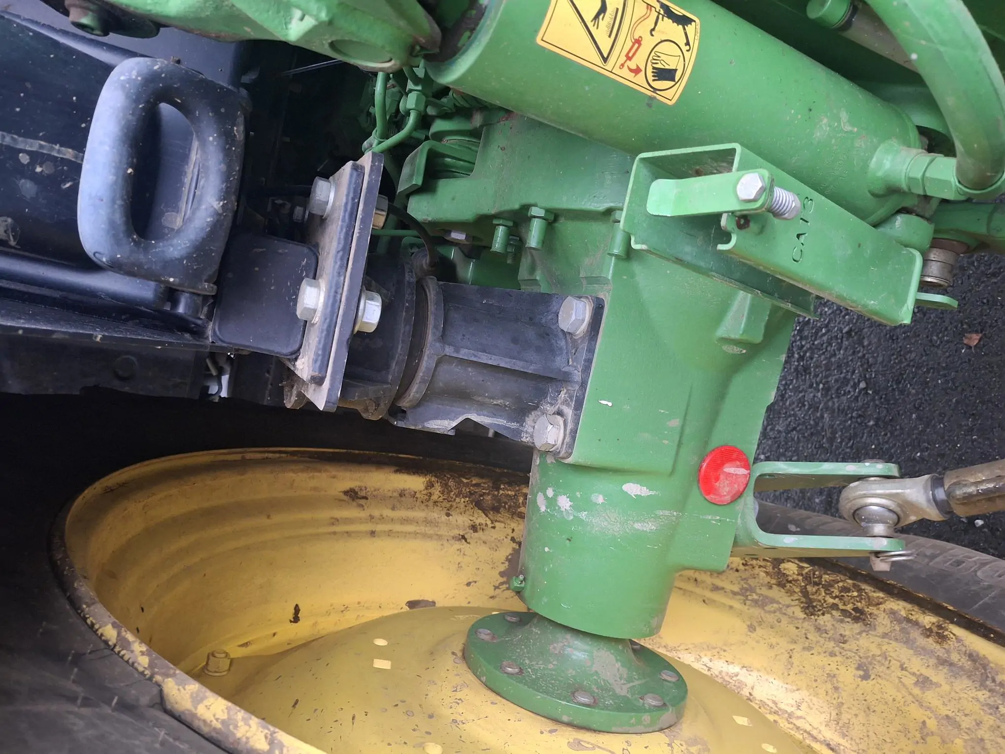 Image JOHN DEERE TRACTEUR JOHN DEERE 6110R