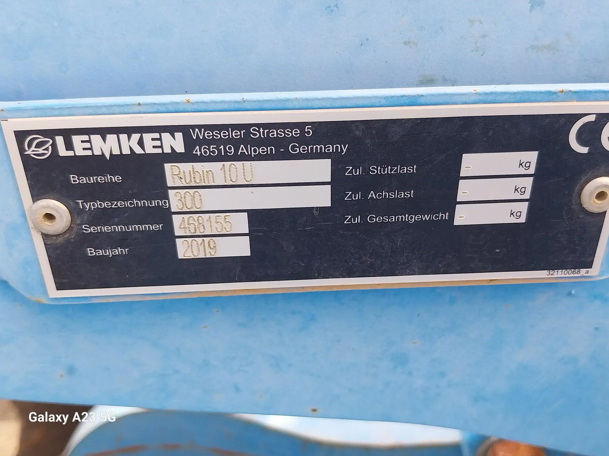 Image LEMKEN DECHAUMEUR A DISQUES LEMKEN