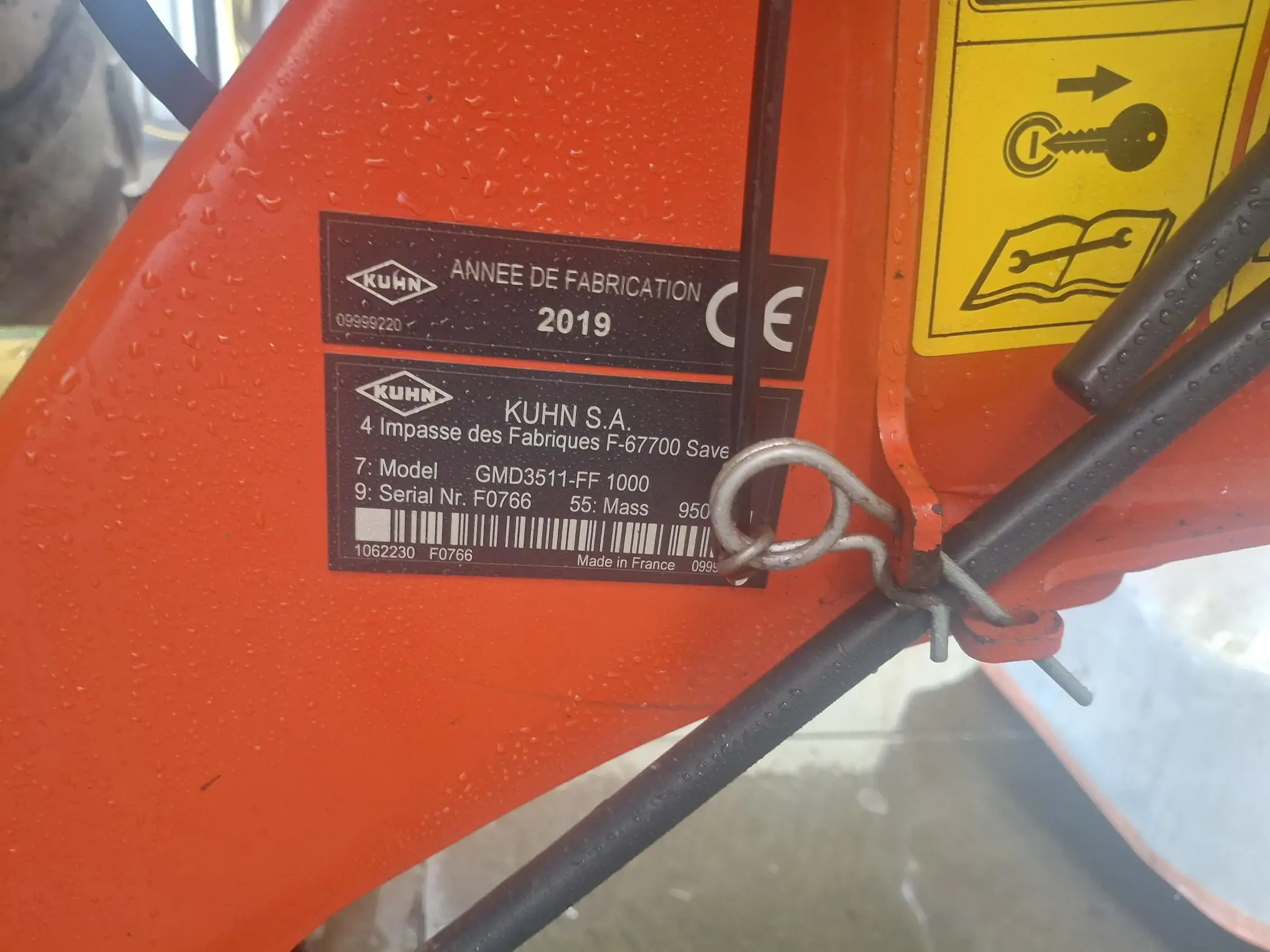 Image KUHN GMD 3511 FF 1000TR