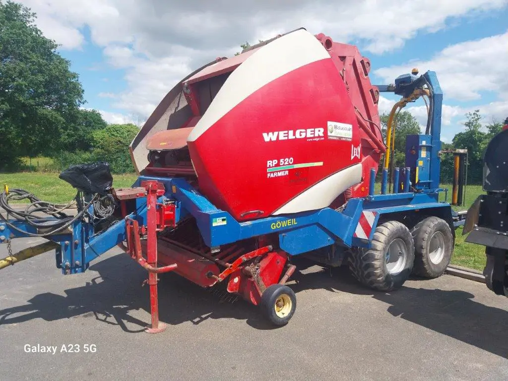 Photo WELGER PRESSE ENRUBANNEUSE OCC