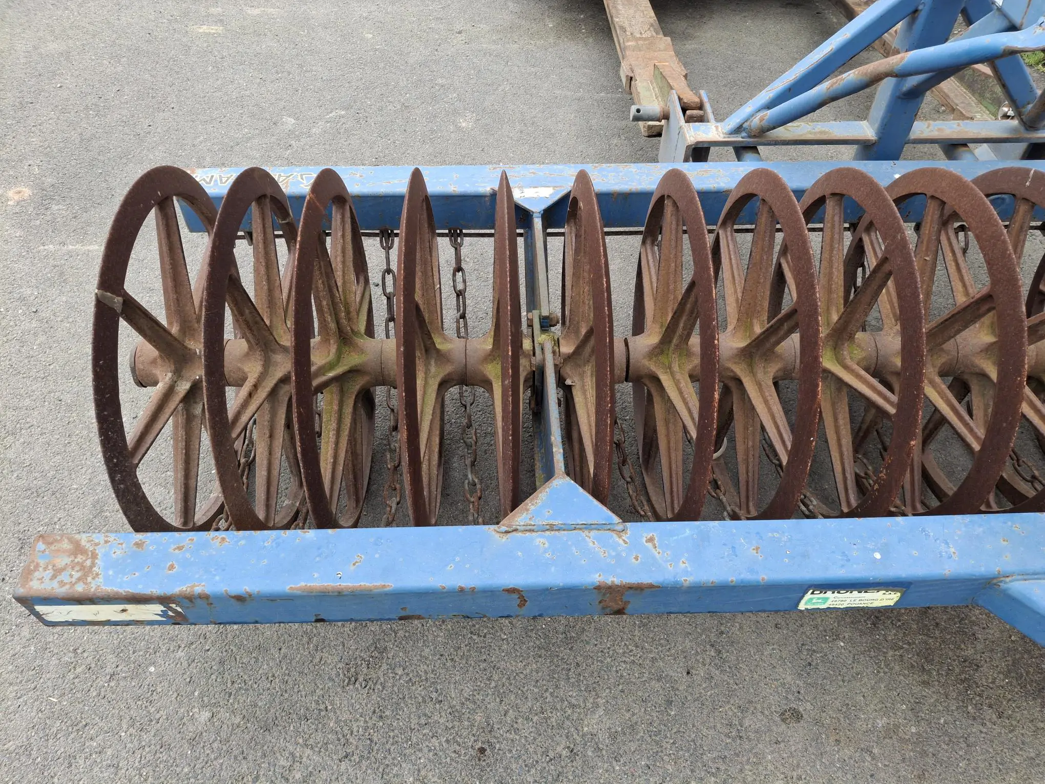 Image AGRAM ROULEAU AGRAM FRONTALE 2000