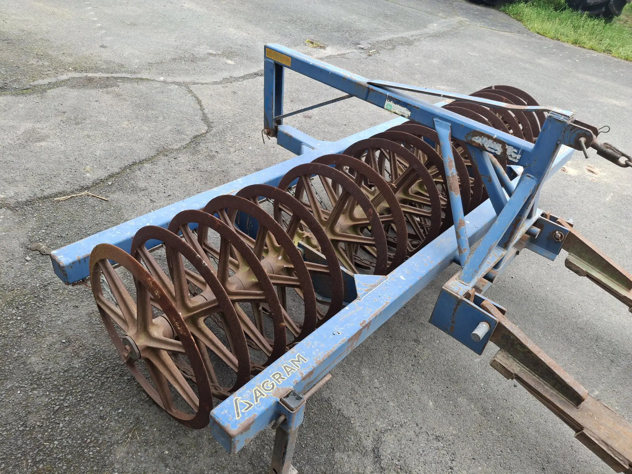 Image AGRAM ROULEAU AGRAM FRONTALE 2000