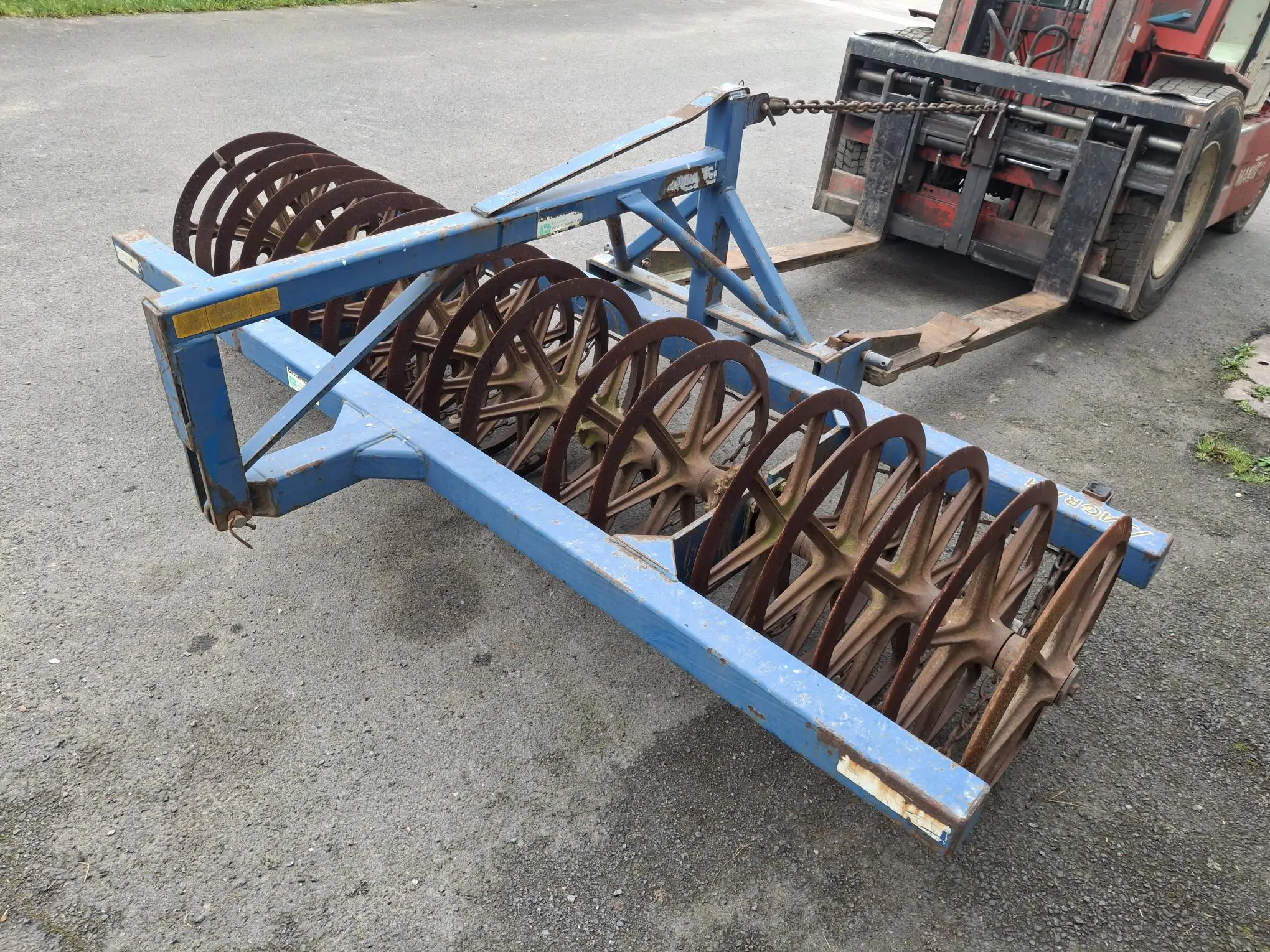 Image AGRAM ROULEAU AGRAM FRONTALE 2000