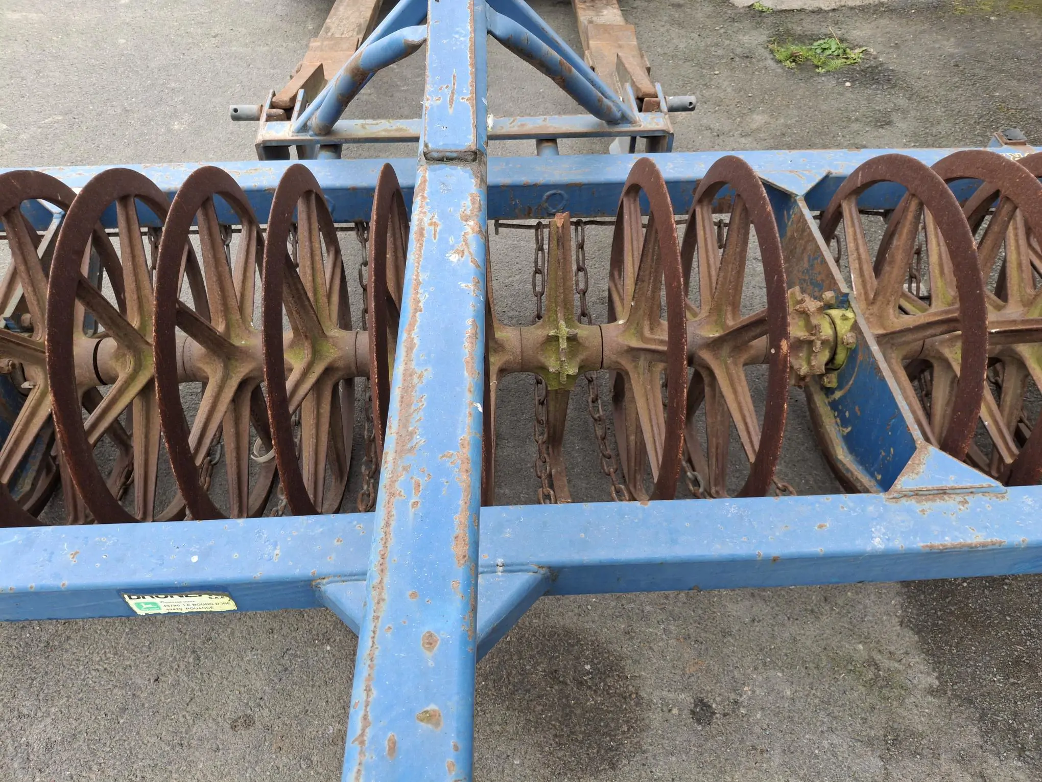 Image AGRAM ROULEAU AGRAM FRONTALE 2000