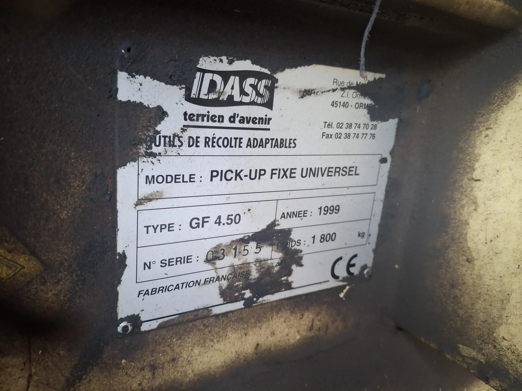 Image IDASS PICK-UP 45 IDASS