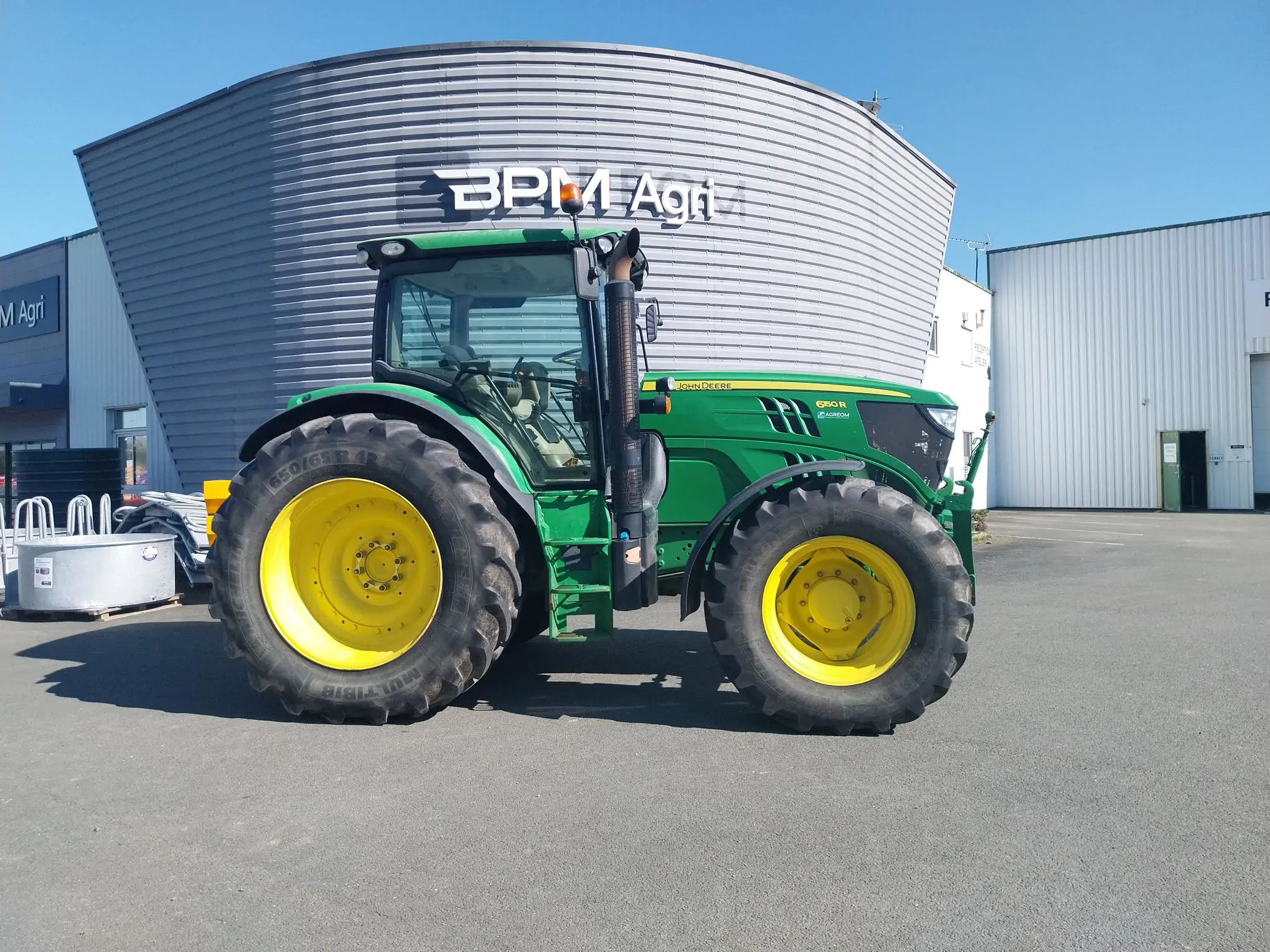 Image JOHN DEERE TRA 6150R PR+SUSP 650/65X42