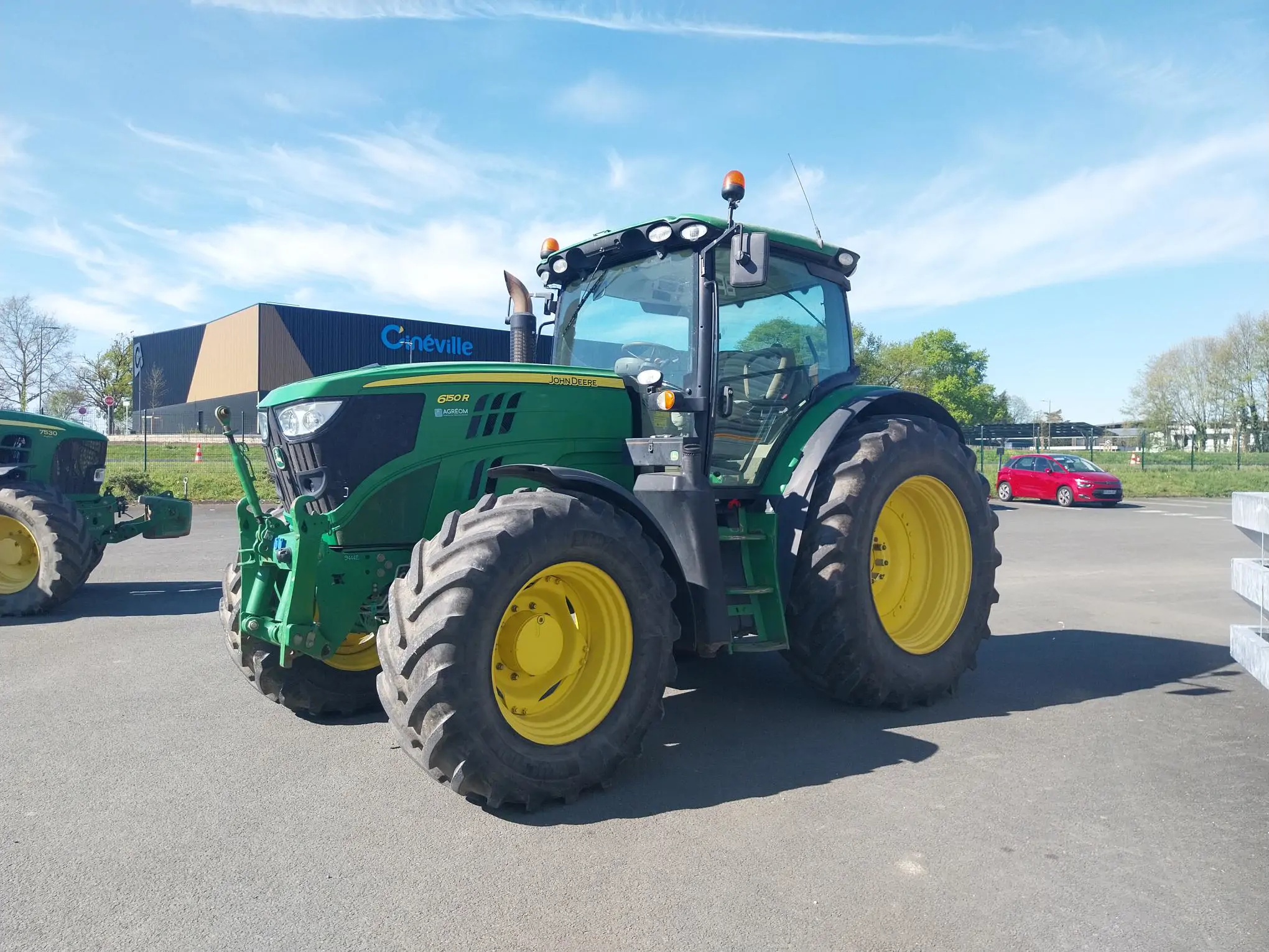 Image JOHN DEERE TRA 6150R PR+SUSP 650/65X42
