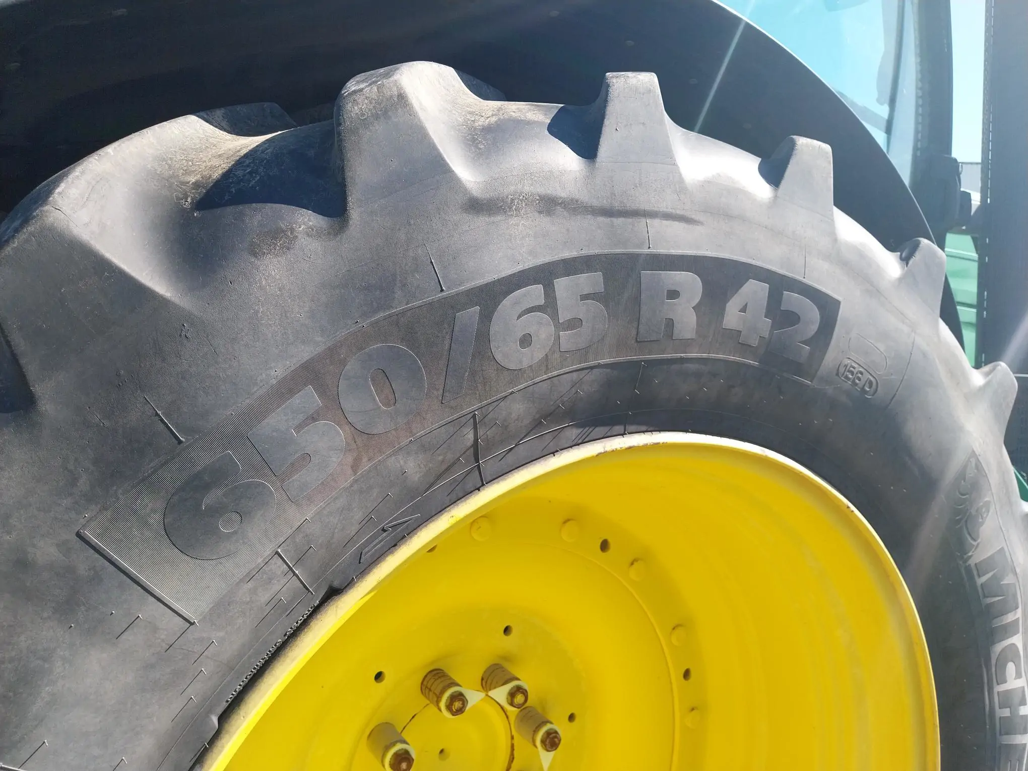 Image JOHN DEERE TRA 6150R PR+SUSP 650/65X42