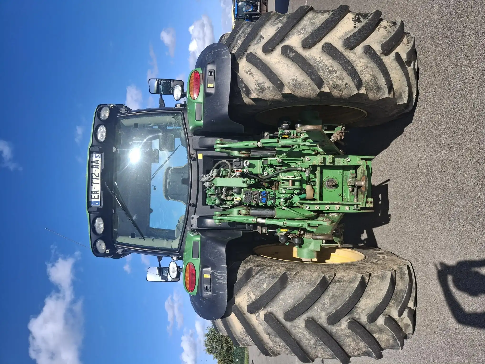 Image JOHN DEERE TRACTEUR JOHN DEERE 6195R