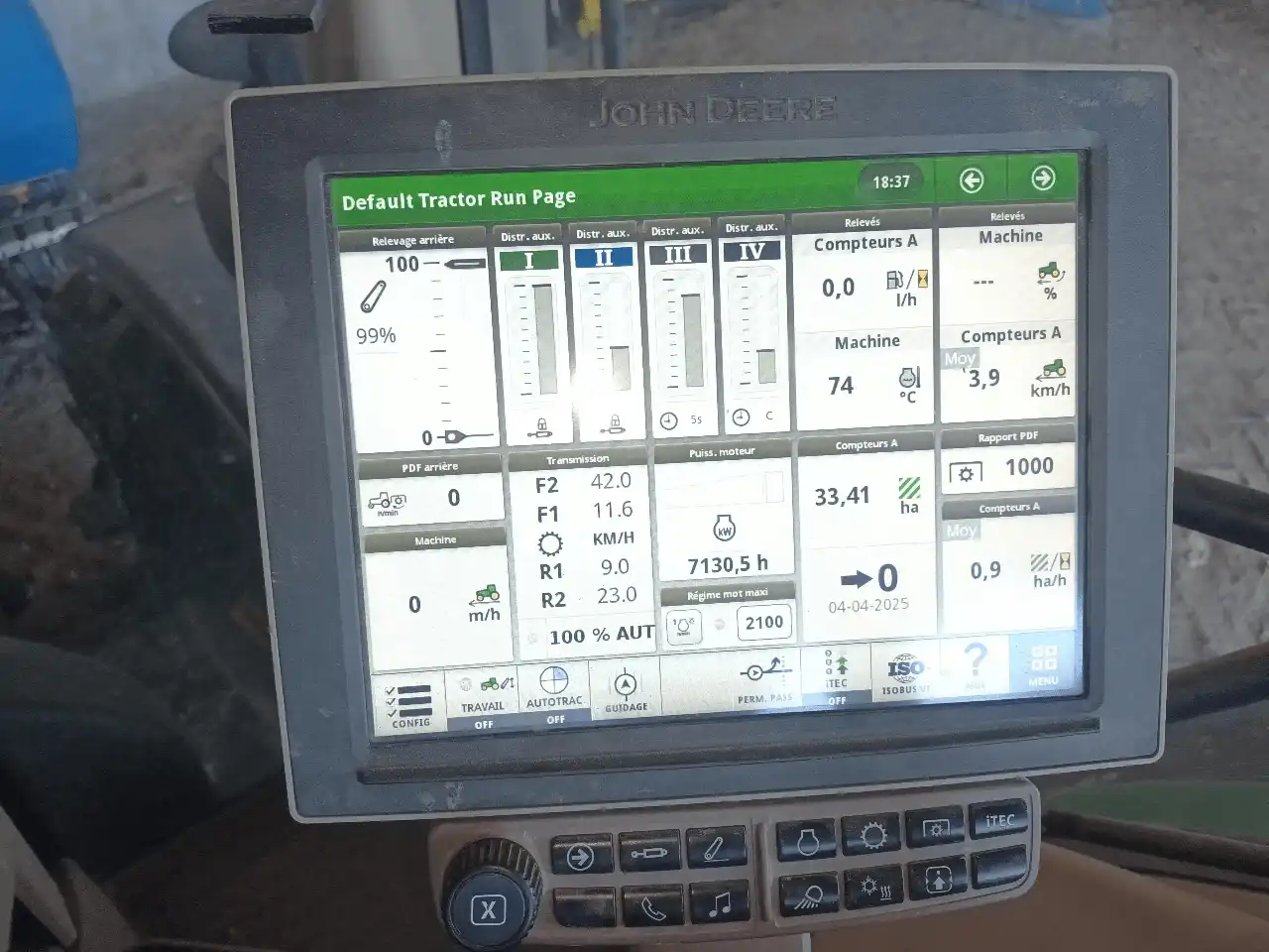 Image JOHN DEERE 6195R FT4