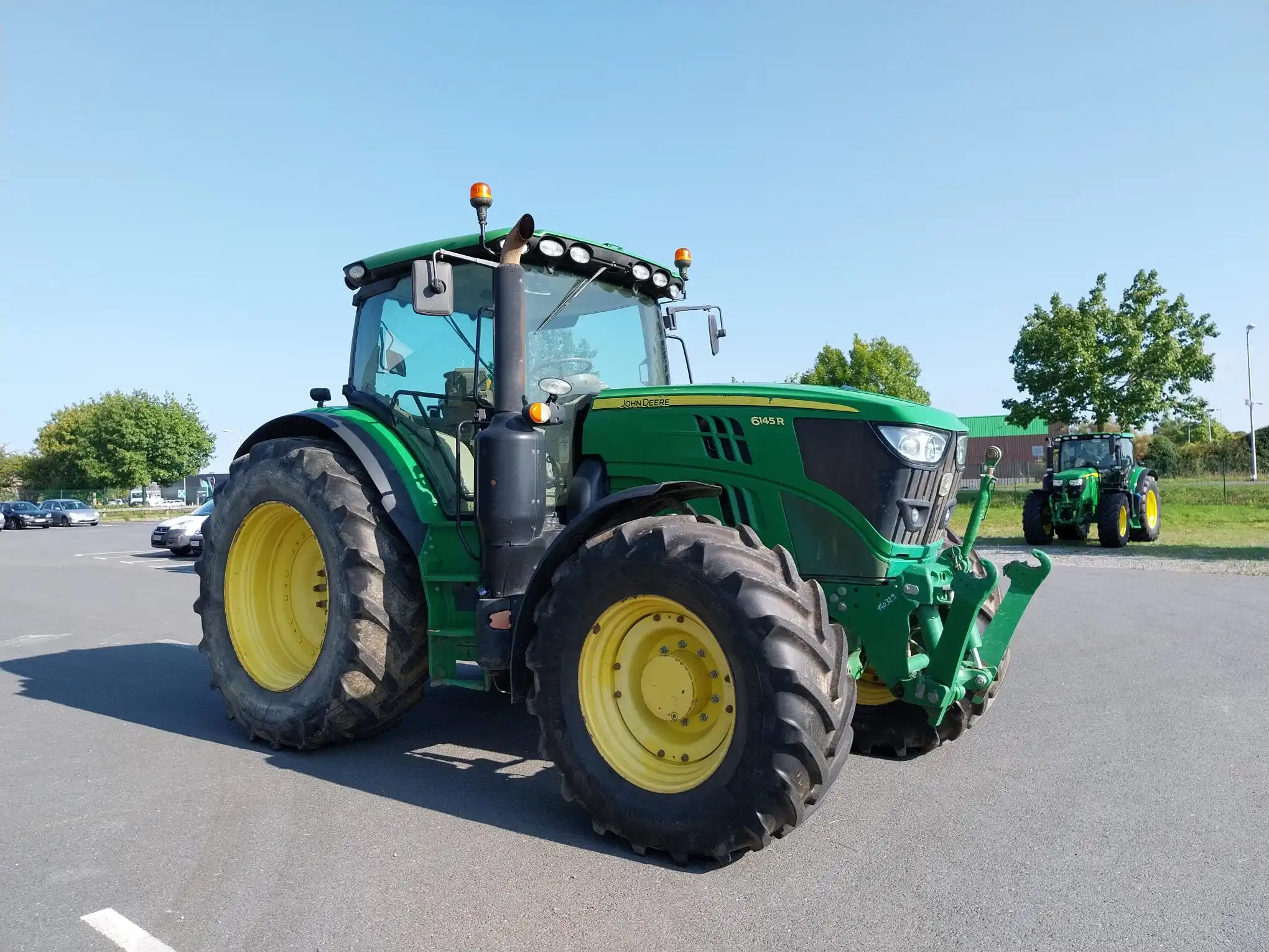 Image JOHN DEERE TRACTEUR JOHN DEERE 6145R