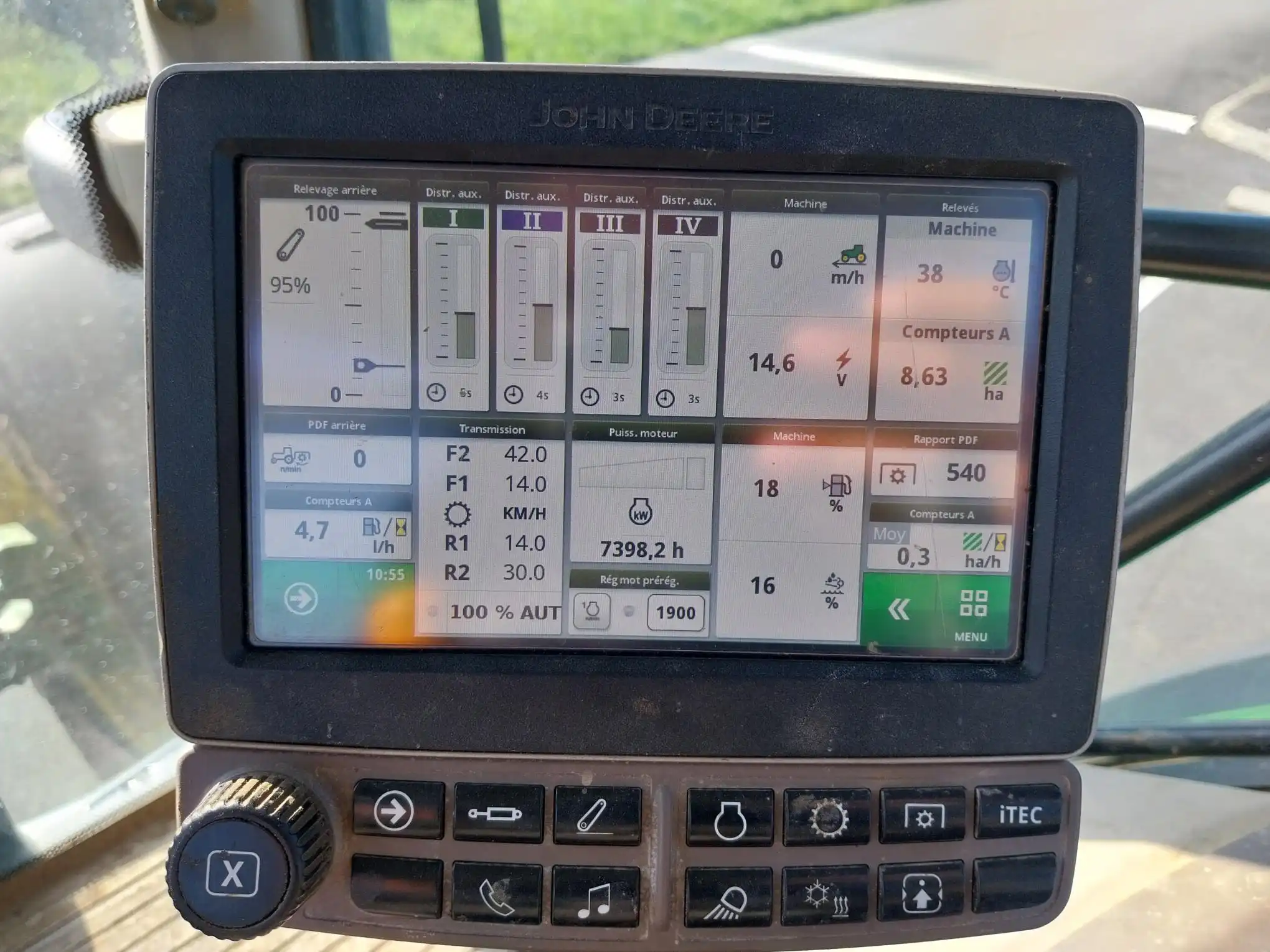Image JOHN DEERE TRACTEUR JOHN DEERE 6145R