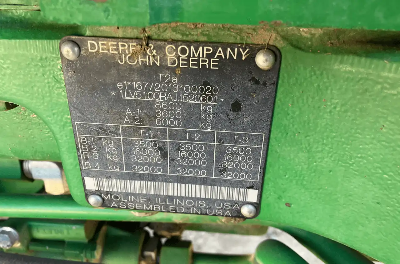 Image JOHN DEERE 5100R MY17