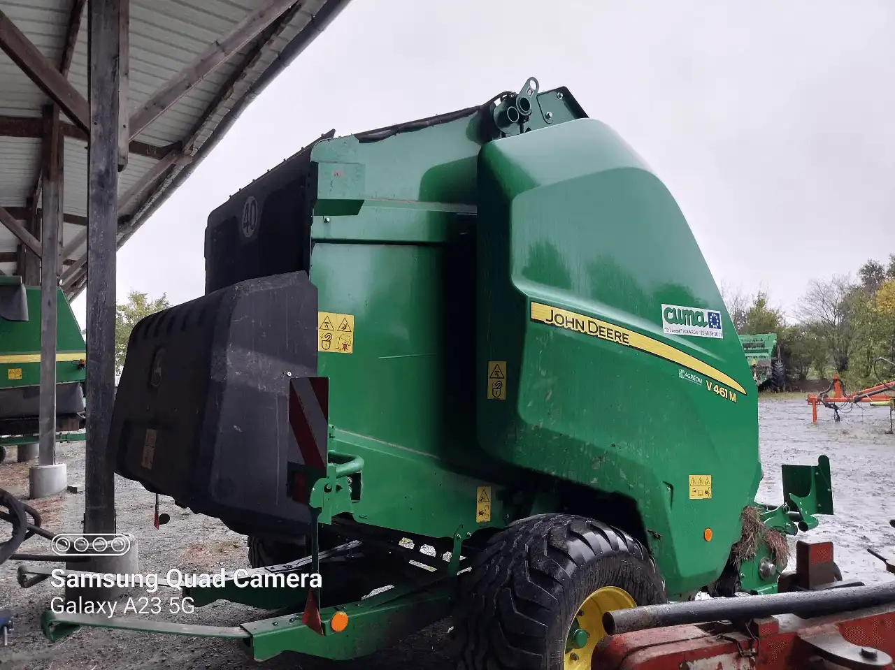 Image JOHN DEERE V461M PACK SANS COUTEAUX