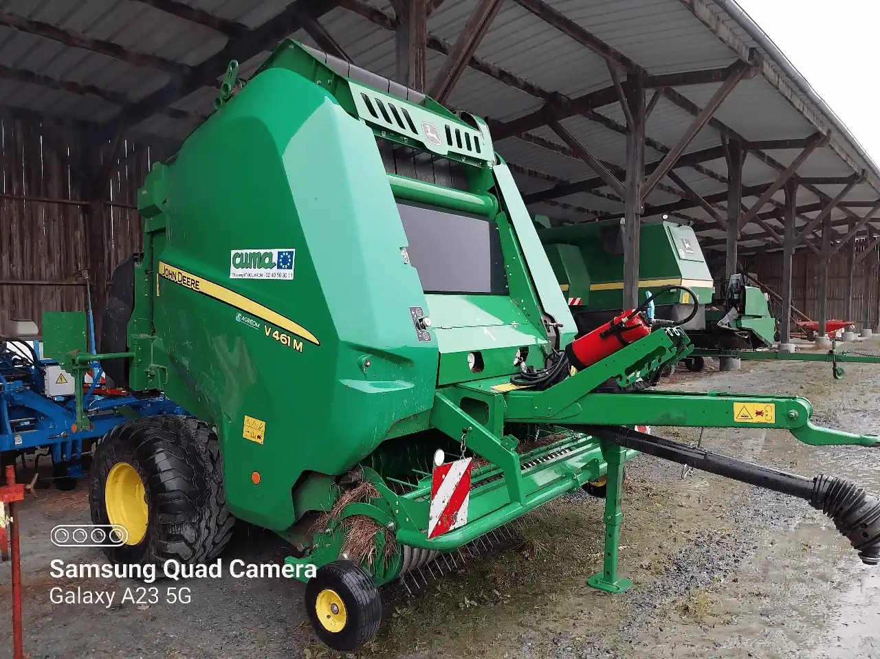 Image JOHN DEERE V461M PACK SANS COUTEAUX