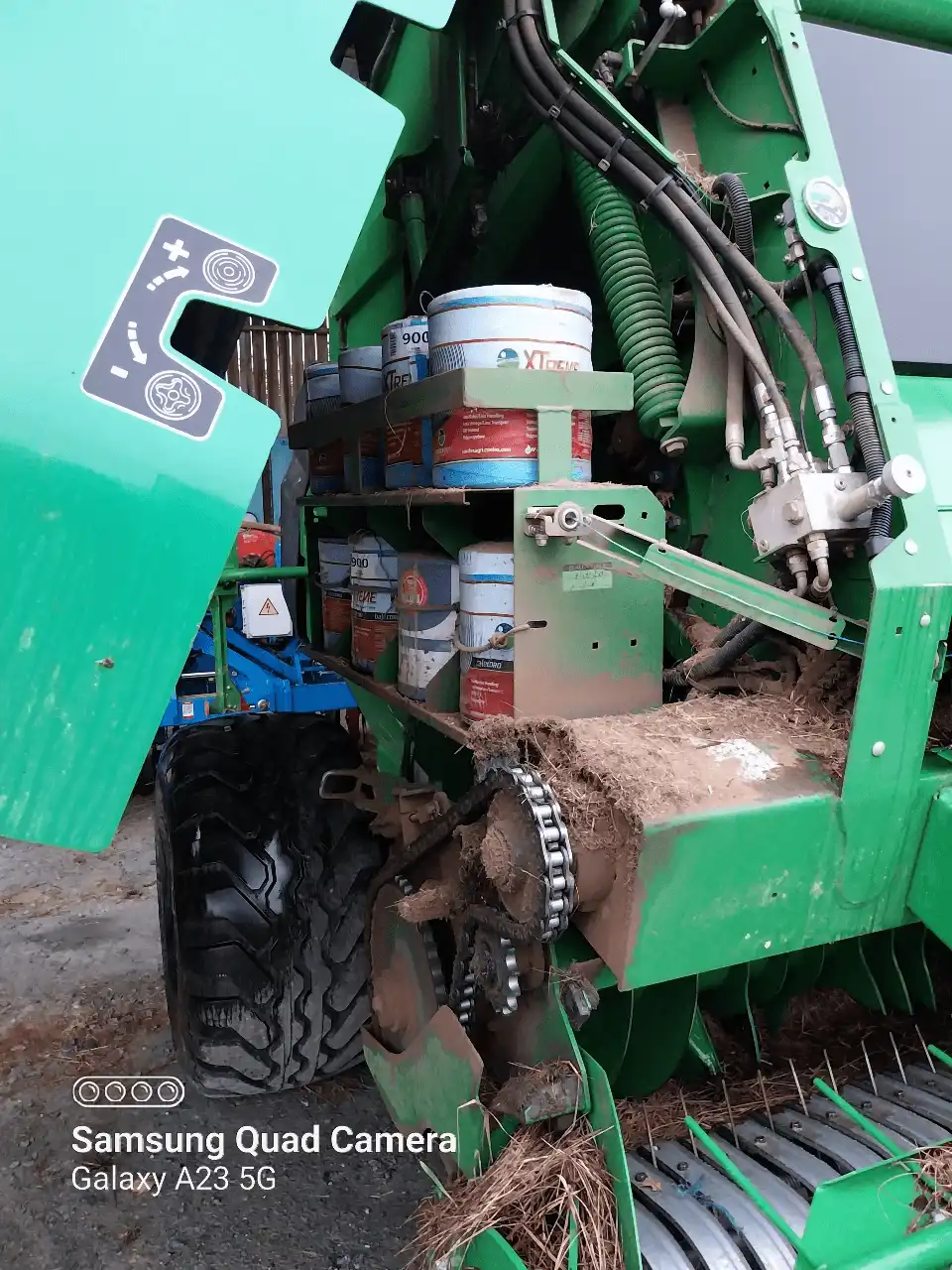 Photo JOHN DEERE V461M PACK SANS COUTEAUX