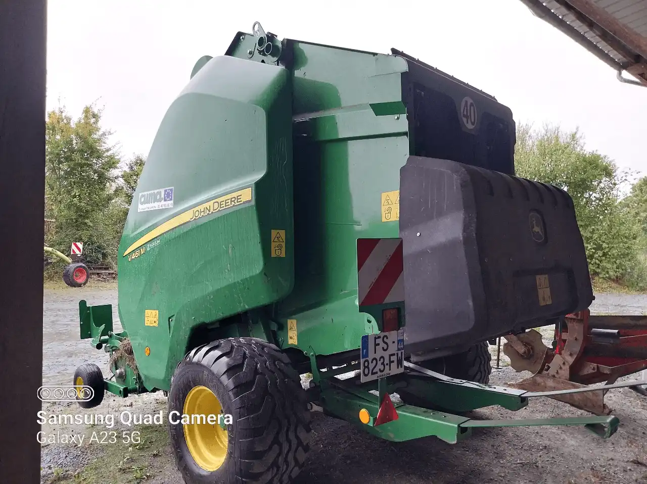 Image JOHN DEERE V461M PACK SANS COUTEAUX