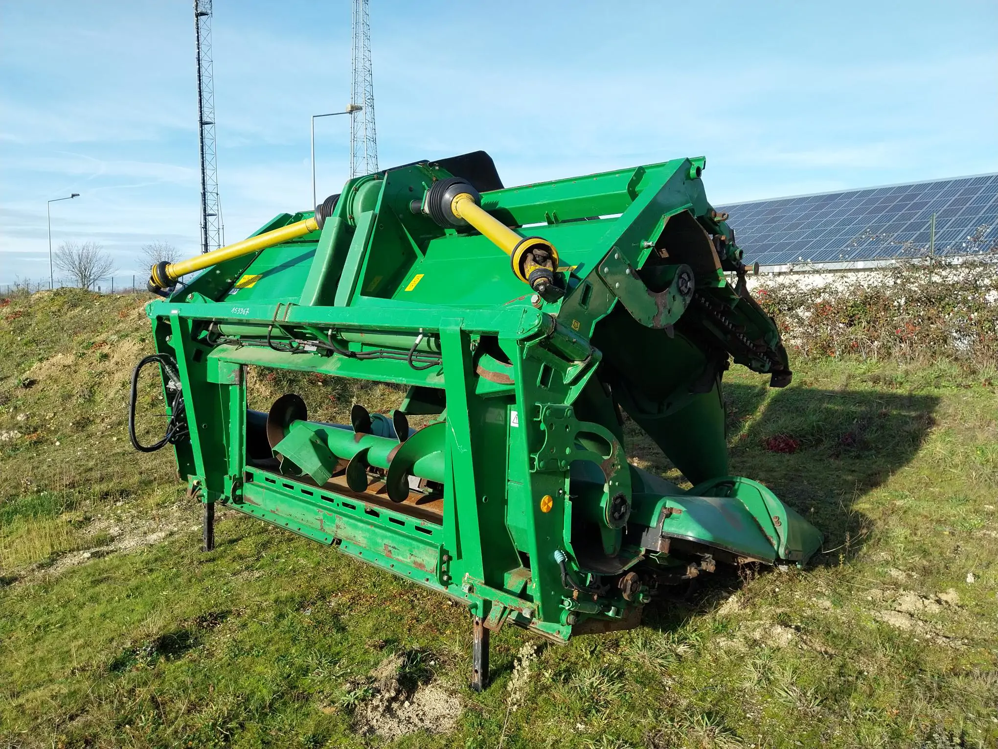 Image JOHN DEERE CUEILLEUR MAIS 608C