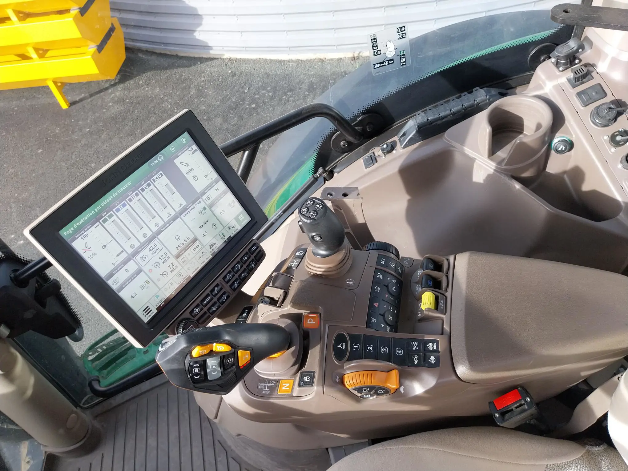 Image JOHN DEERE 6195R (2)PG+/CE 5ANS 2500H