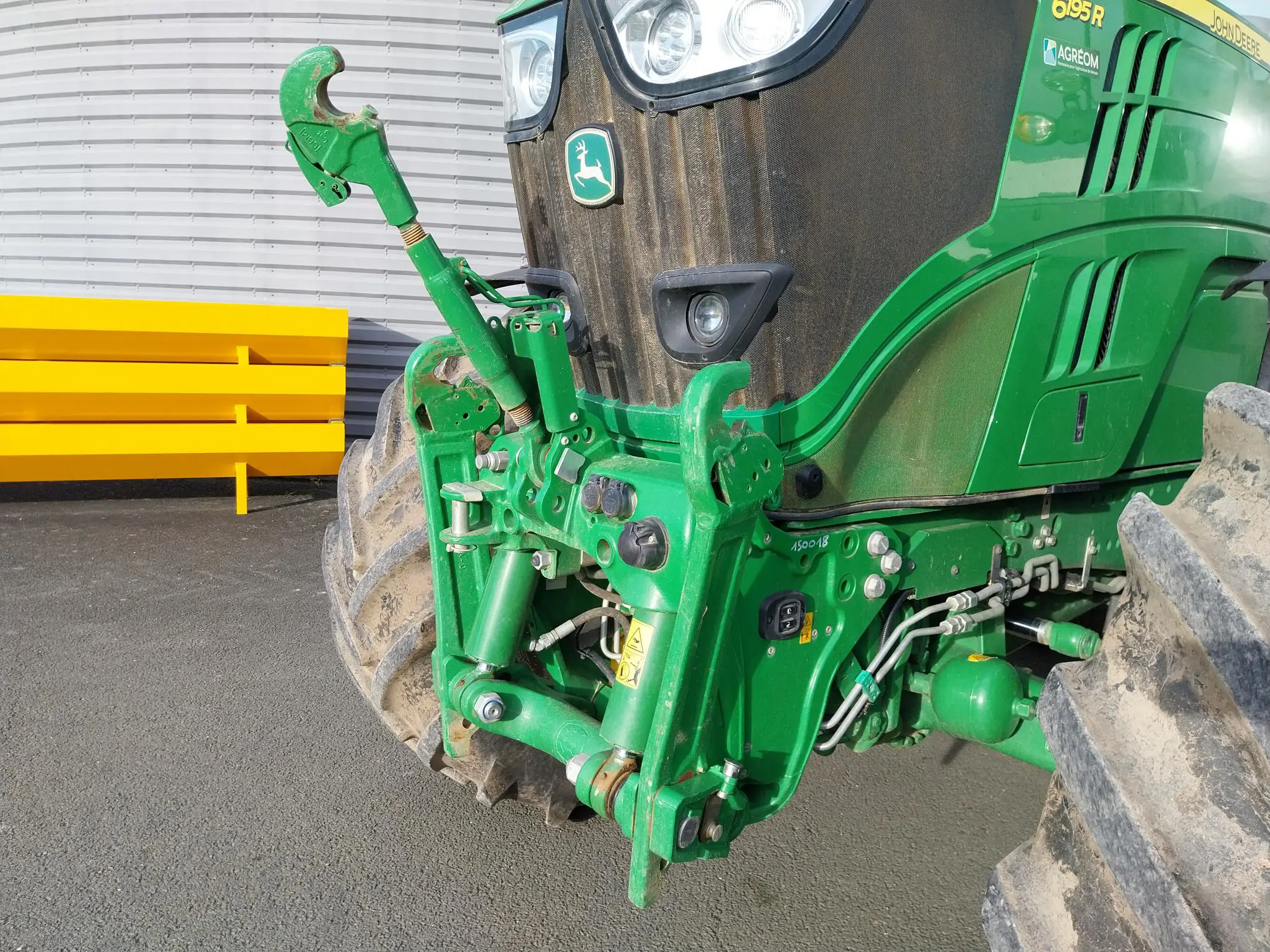 Image JOHN DEERE 6195R (2)PG+/CE 5ANS 2500H