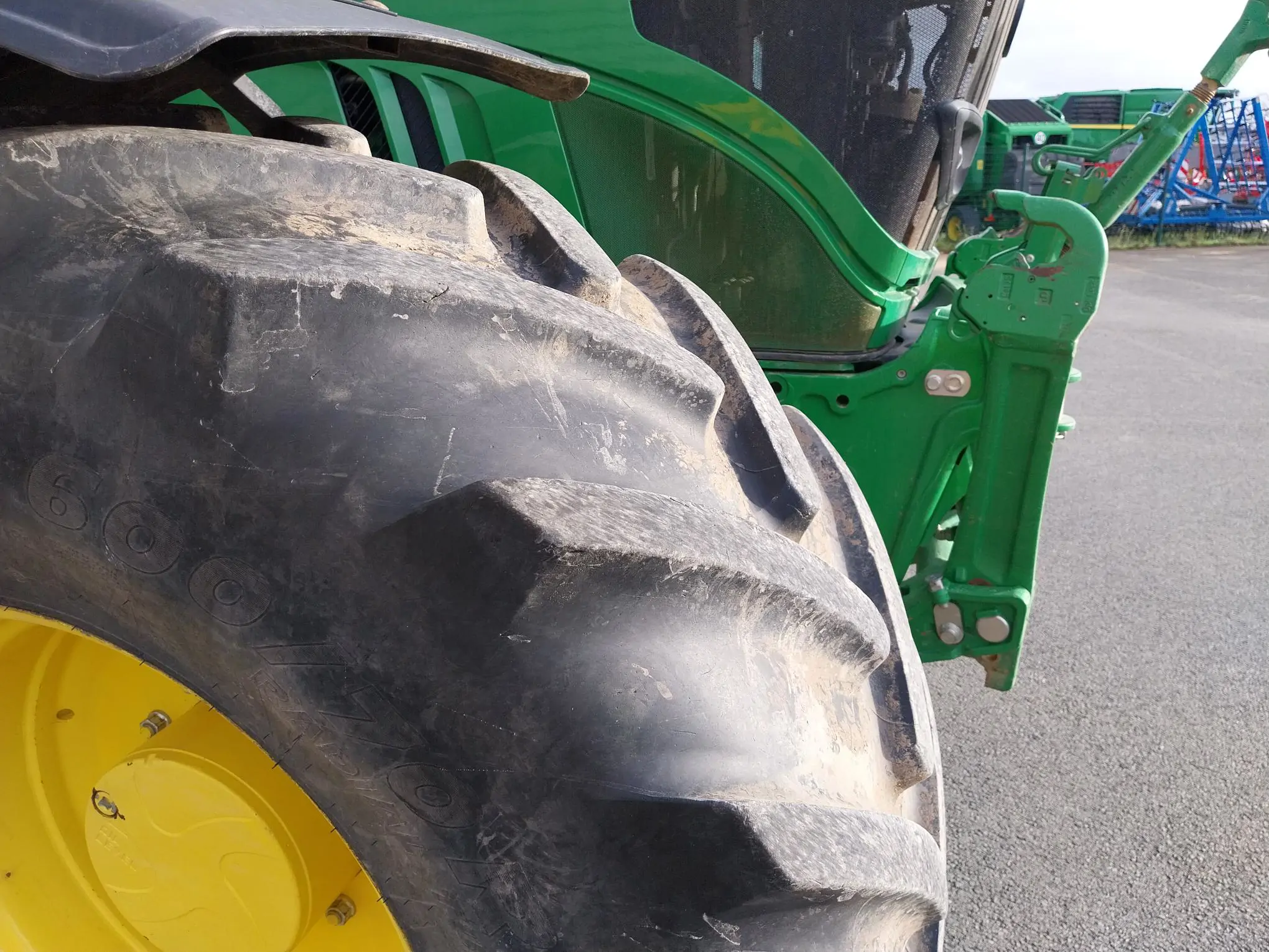 Image JOHN DEERE 6195R (2)PG+/CE 5ANS 2500H