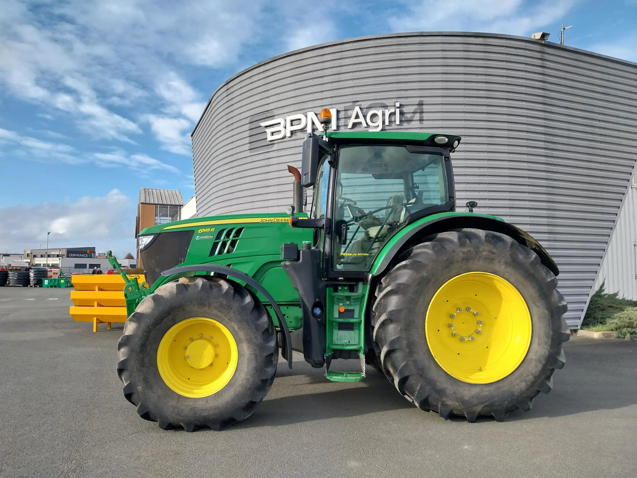 Image JOHN DEERE 6195R (2)PG+/CE 5ANS 2500H