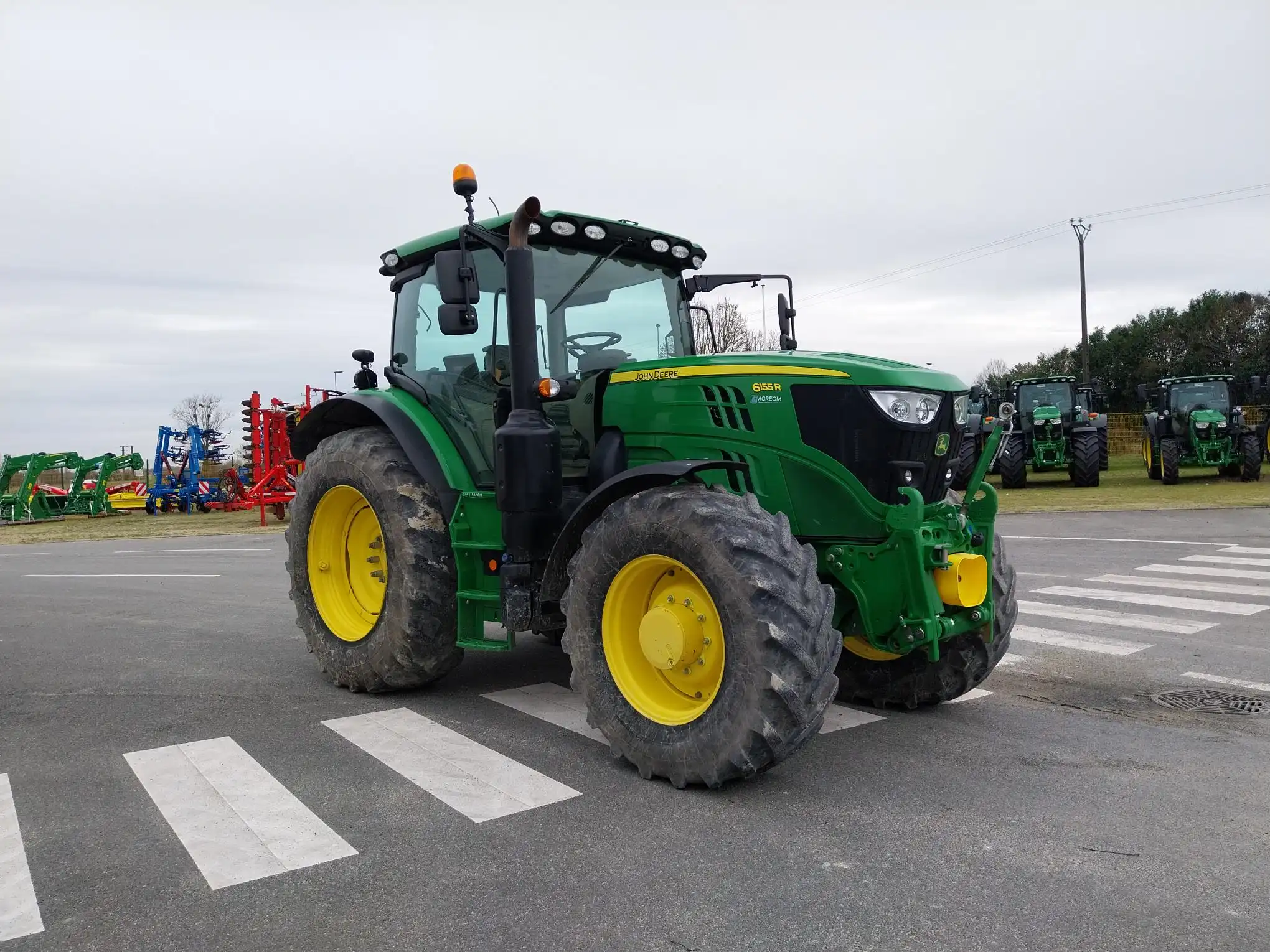 Photo JOHN DEERE 6155R (6)PG+/CE+ 5ANS 3750H