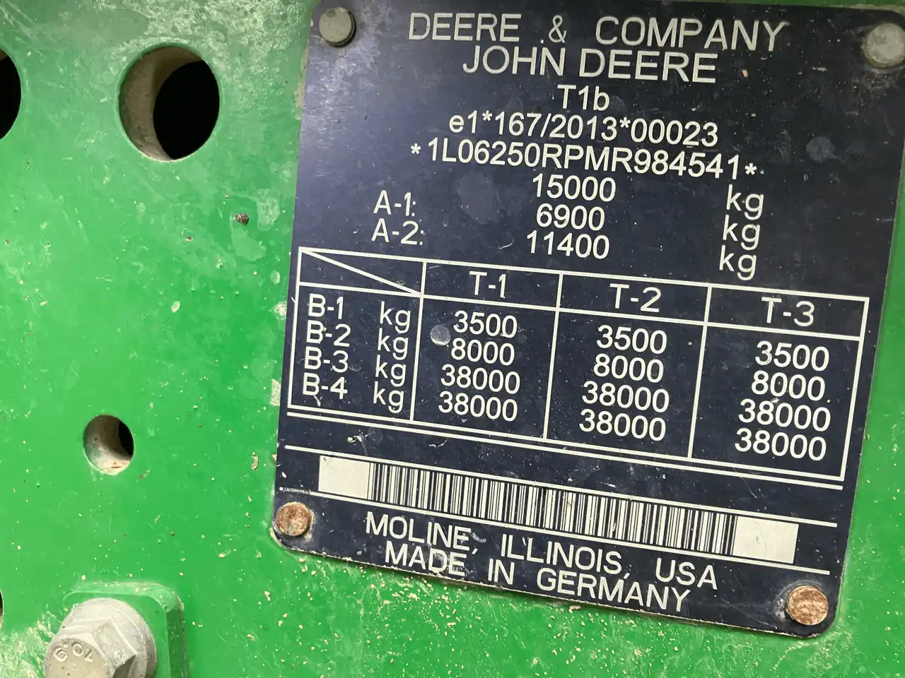 Image JOHN DEERE 6250R