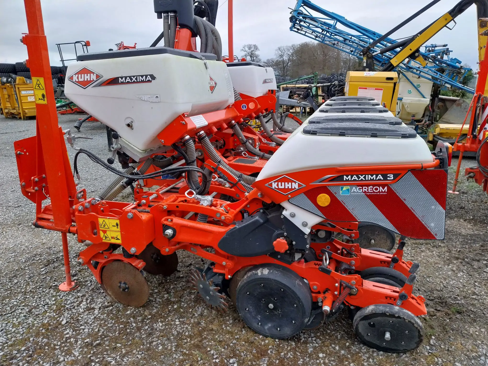 Image KUHN SEMOIR MAXIMA 3TS 6 RGS MAIS