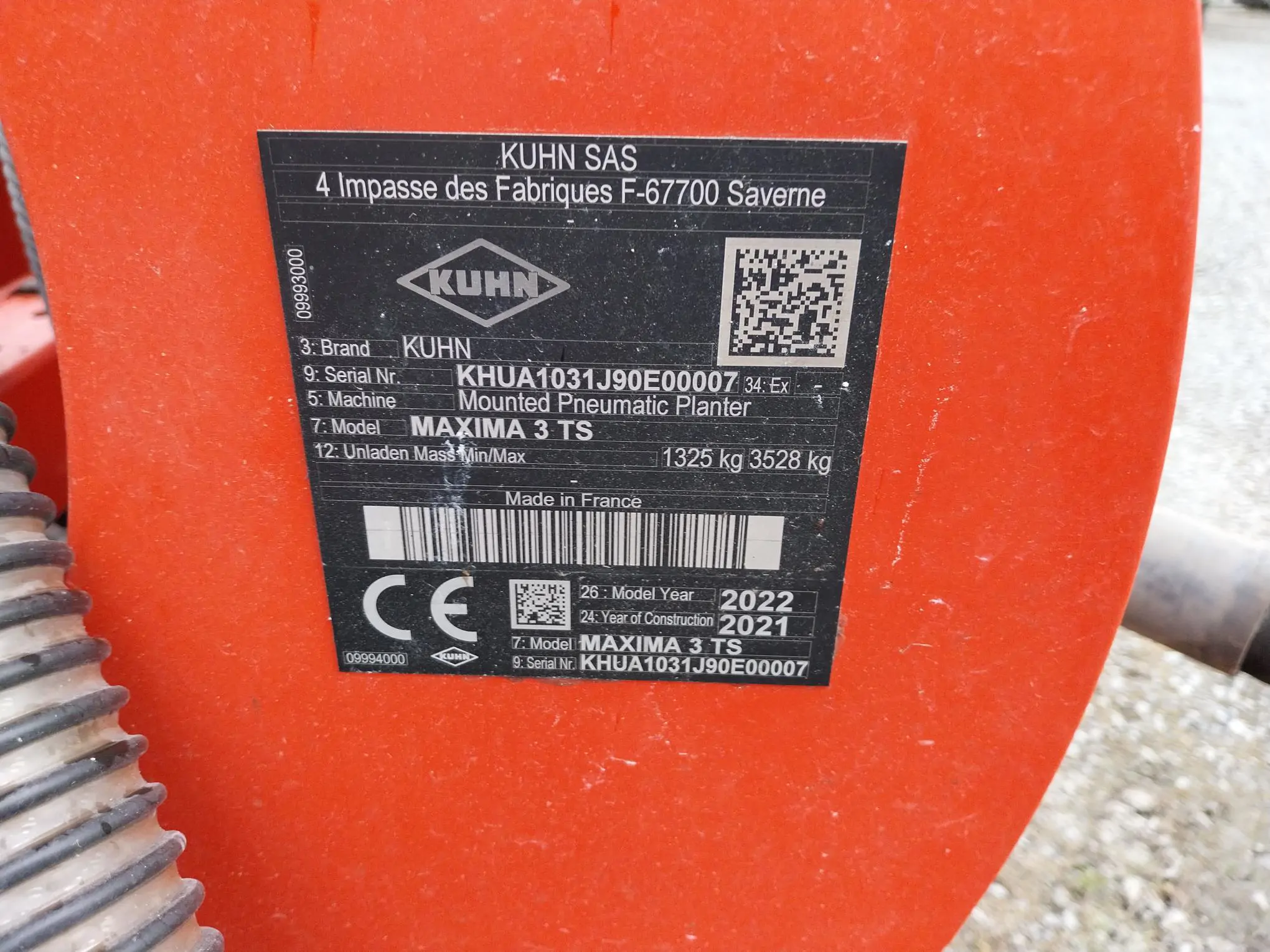 Image KUHN SEMOIR MAXIMA 3TS 6 RGS MAIS