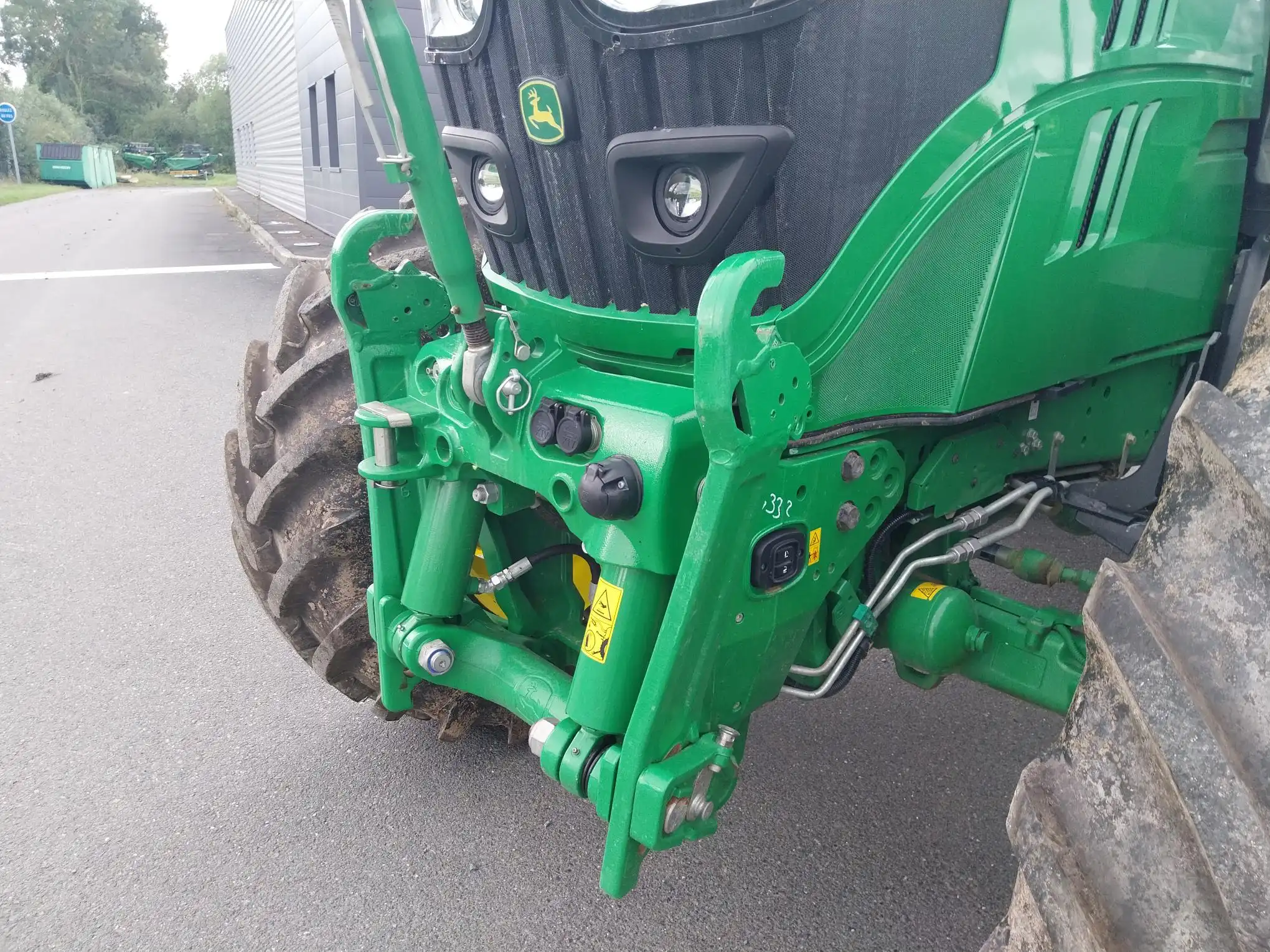 Image JOHN DEERE 6130R (2)PG+/CE 3ANS 1500H