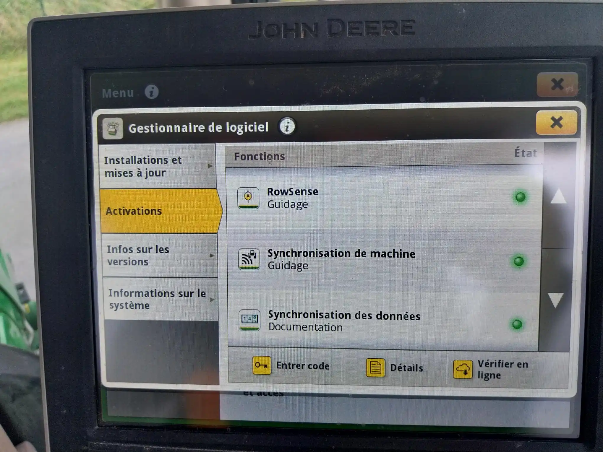 Image JOHN DEERE 6130R (2)PG+/CE 3ANS 1500H