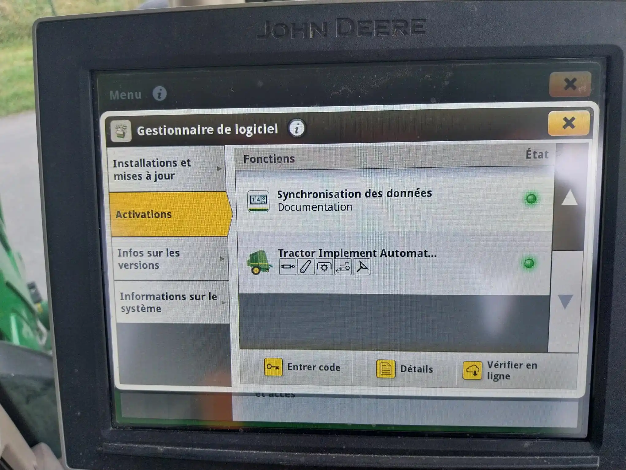 Image JOHN DEERE 6130R (2)PG+/CE 3ANS 1500H