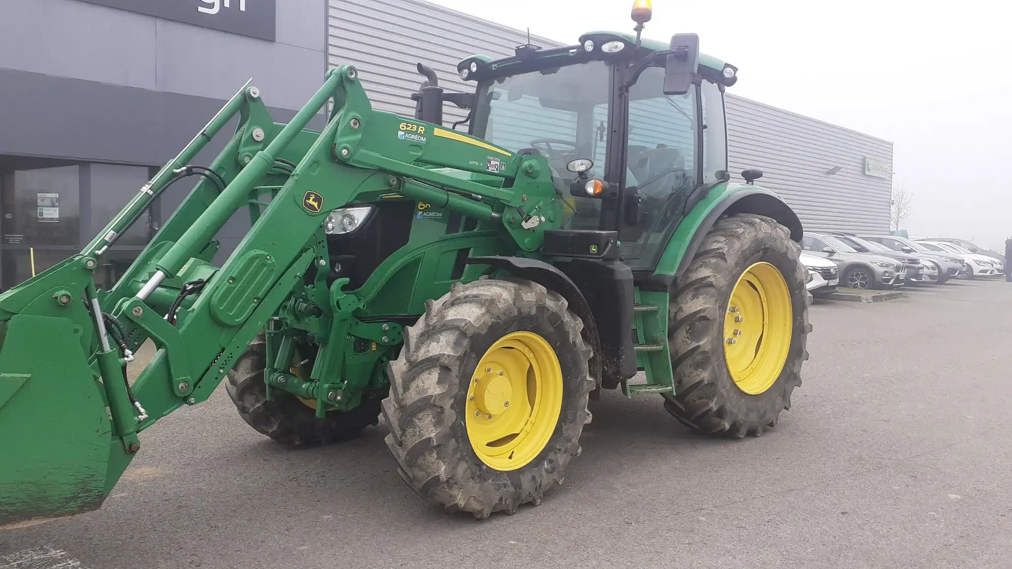 Photo JOHN DEERE 6R120 (2)PG+/CE 2ANS 1500H