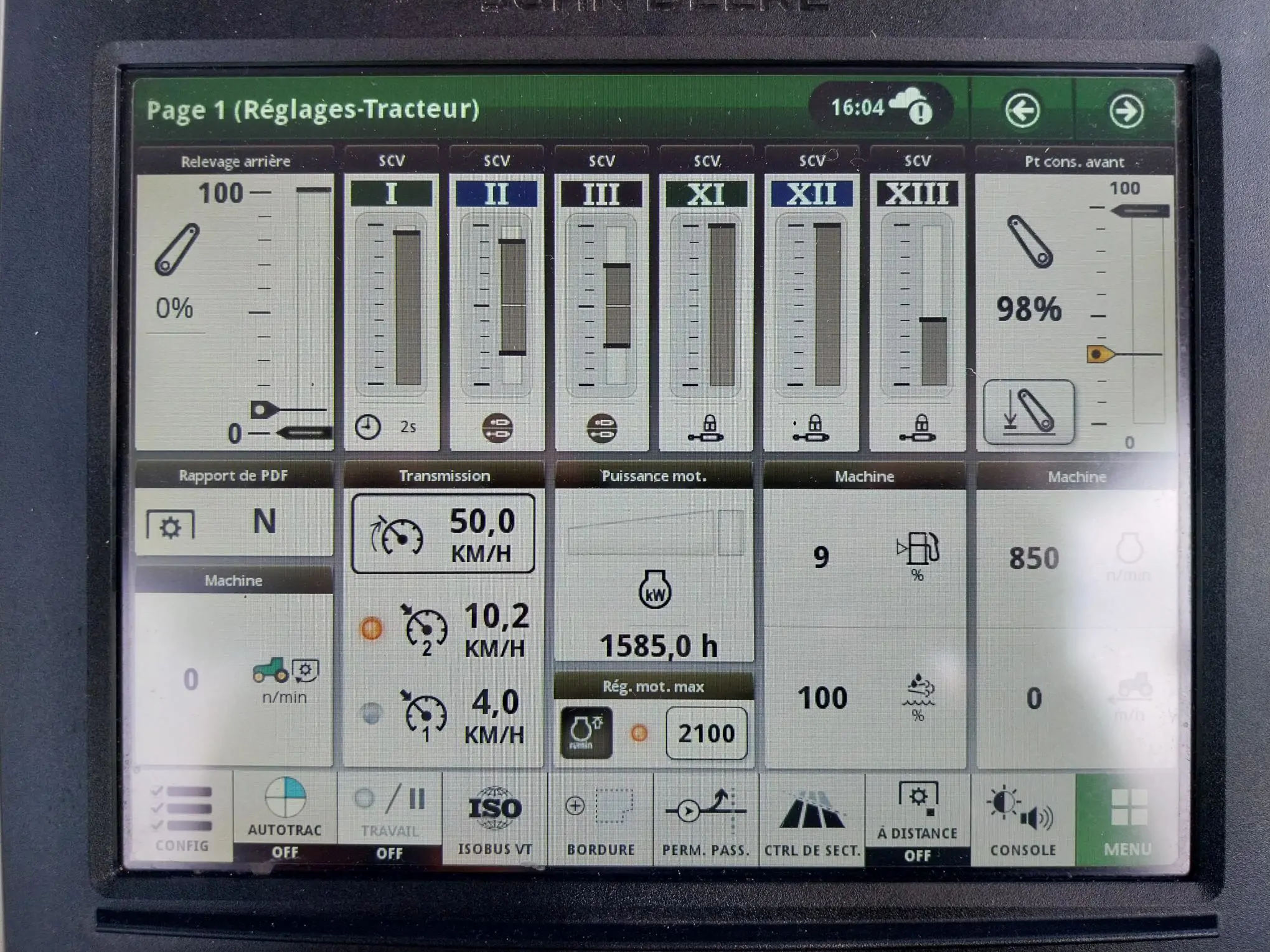 Image JOHN DEERE 6R140 PG+ 3ANS 2250H